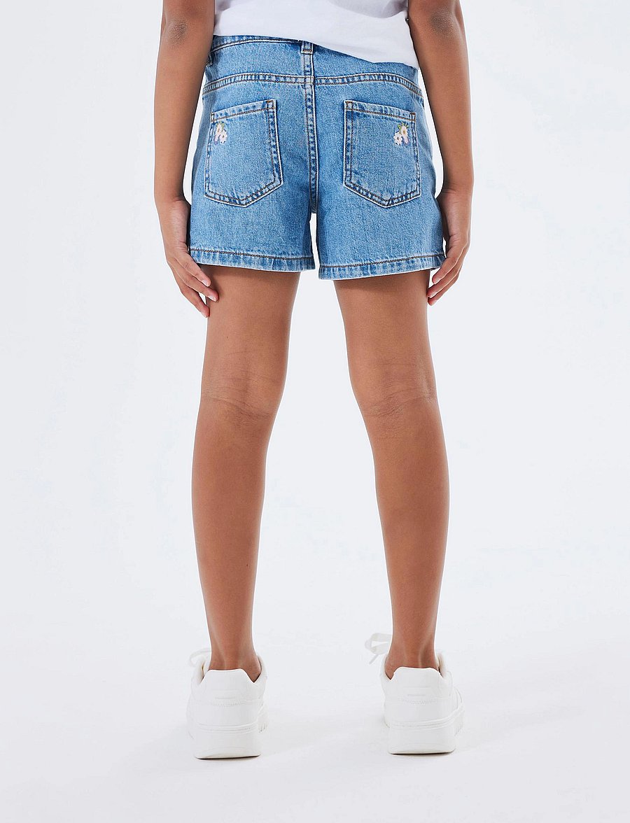 name it - NKFBELLA REG DNM SHORTS 3674-BE NOOS - jeansshorts - medium blue denim - 3