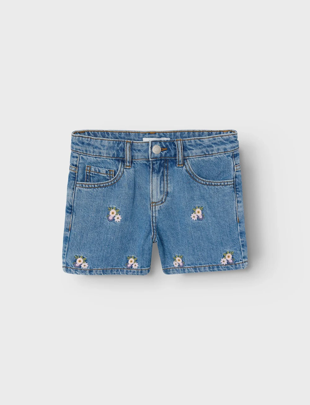 name it - NKFBELLA REG DNM SHORTS 3674-BE NOOS - denimshorts - medium blue denim - 4
