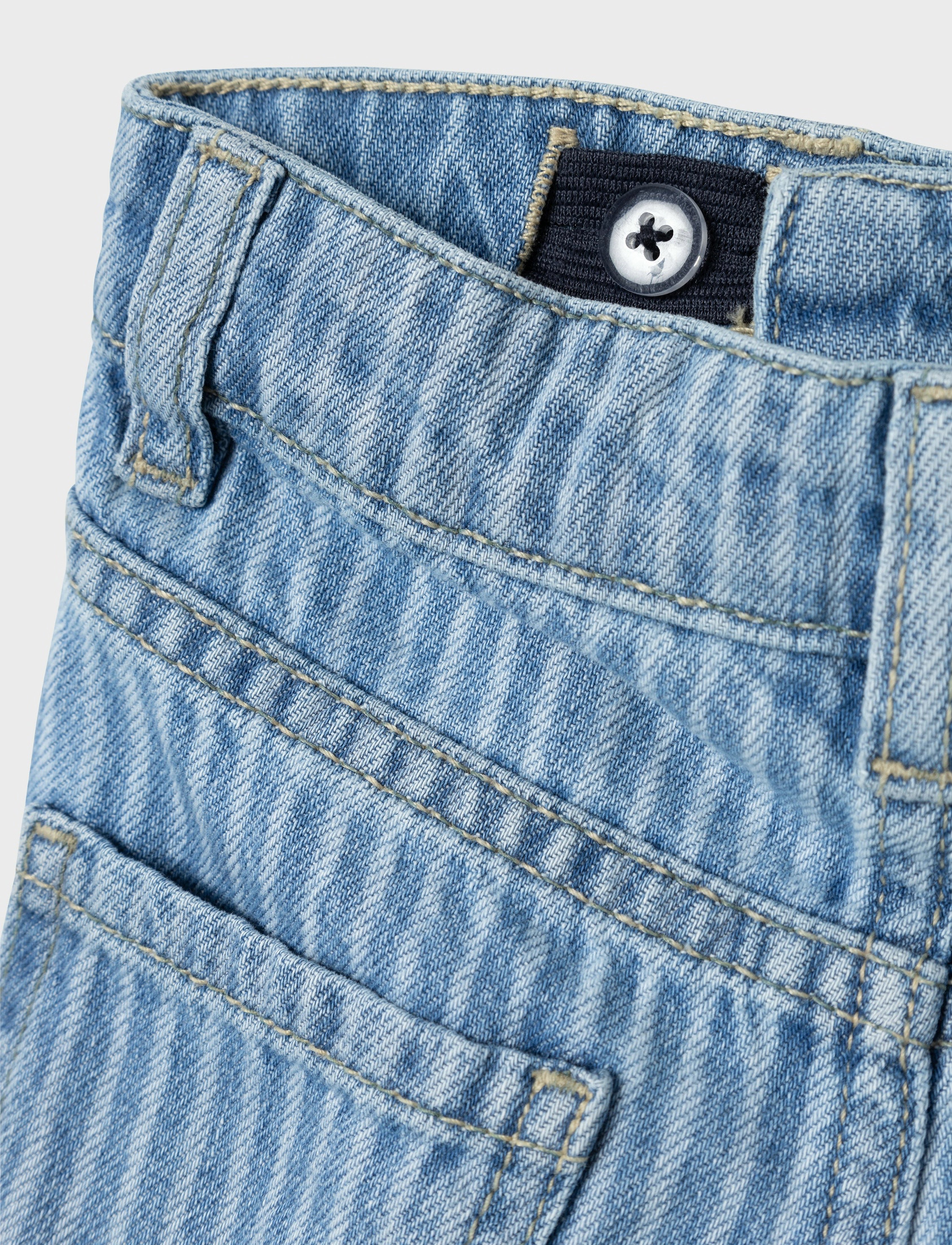 name it - NMFROSE REG DNM SHORTS 9712-BE J - light blue denim - 2