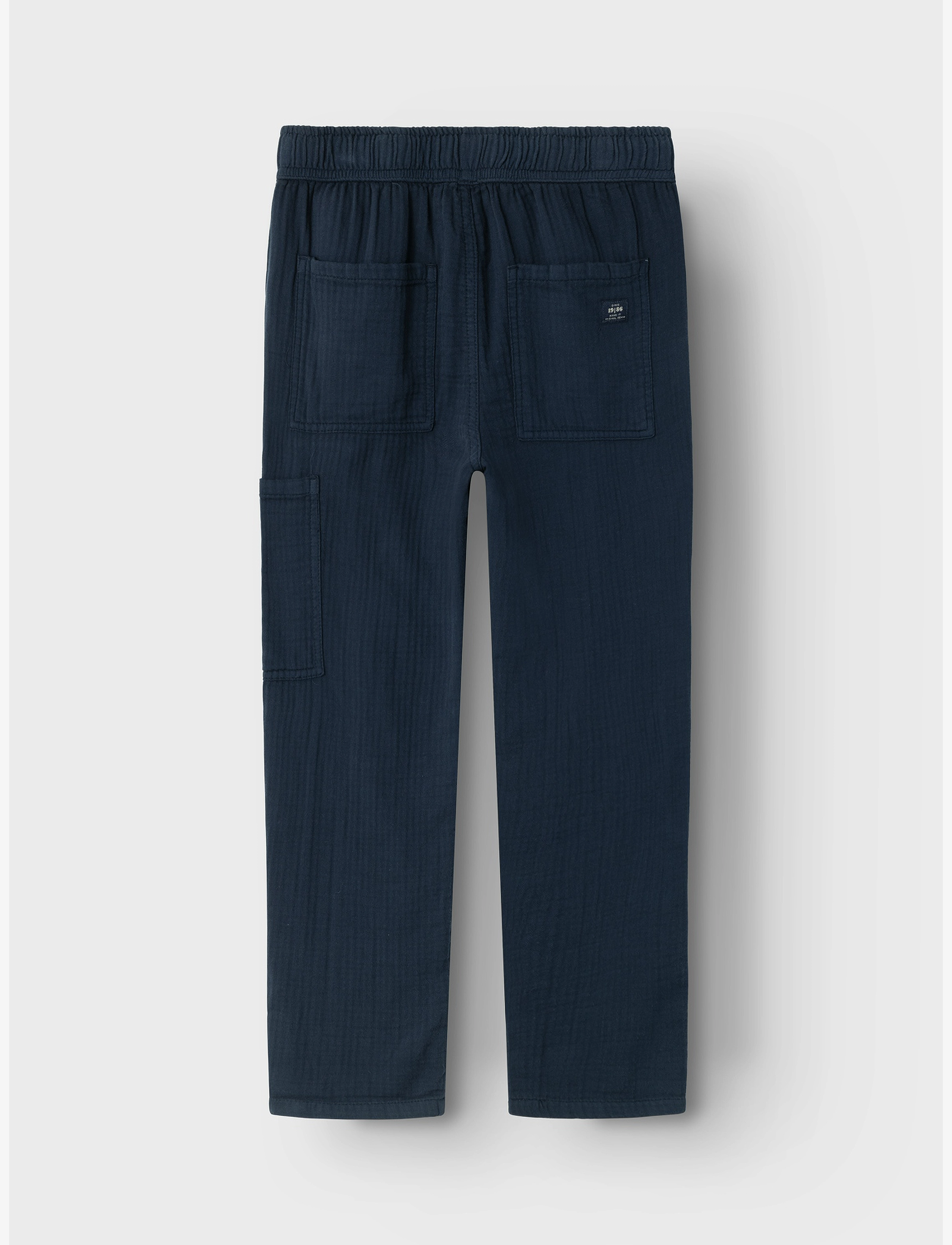 name it - NKMBEN TAPERED TWI PANT 1660-GG H - dark sapphire - 1