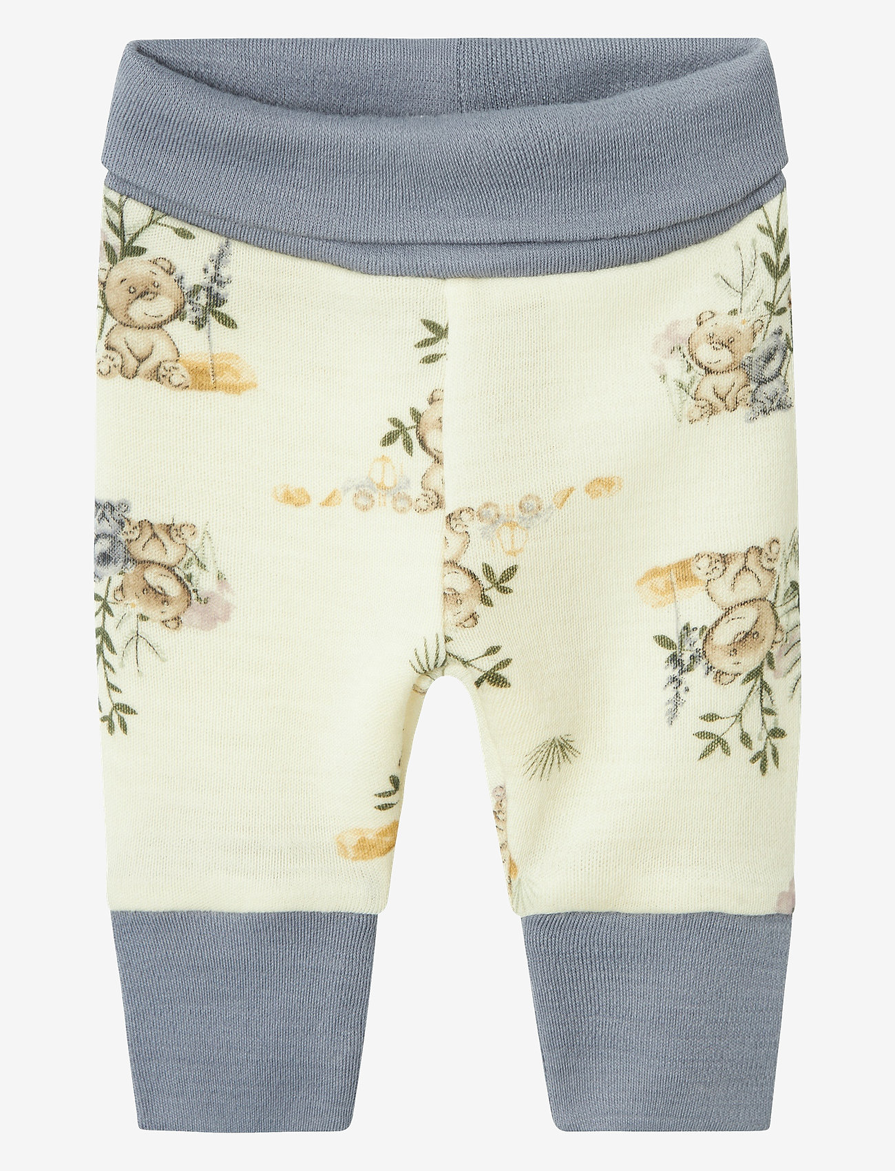 name it - NBMWILLU WOOL PANT PRE - sügisesed riided - snow white - 0