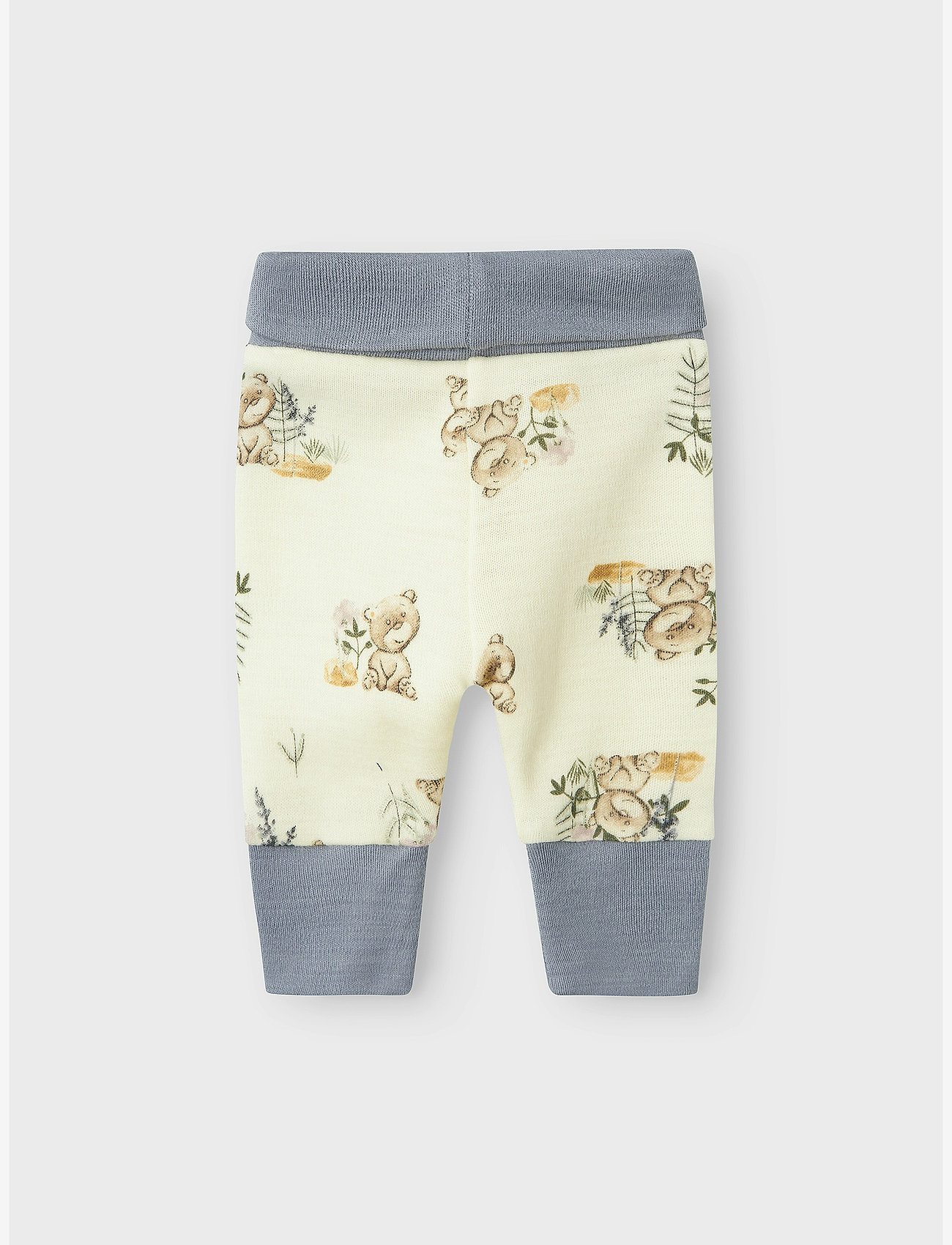 name it - NBMWILLU WOOL PANT PRE - sügisesed riided - snow white - 1