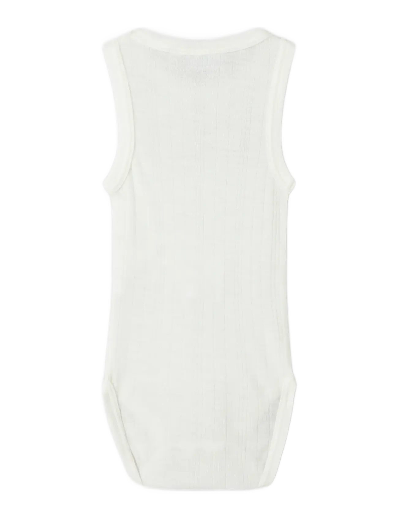 name it - NBMWANG WOOL NEEDLE TANK BODY - snow white - 1