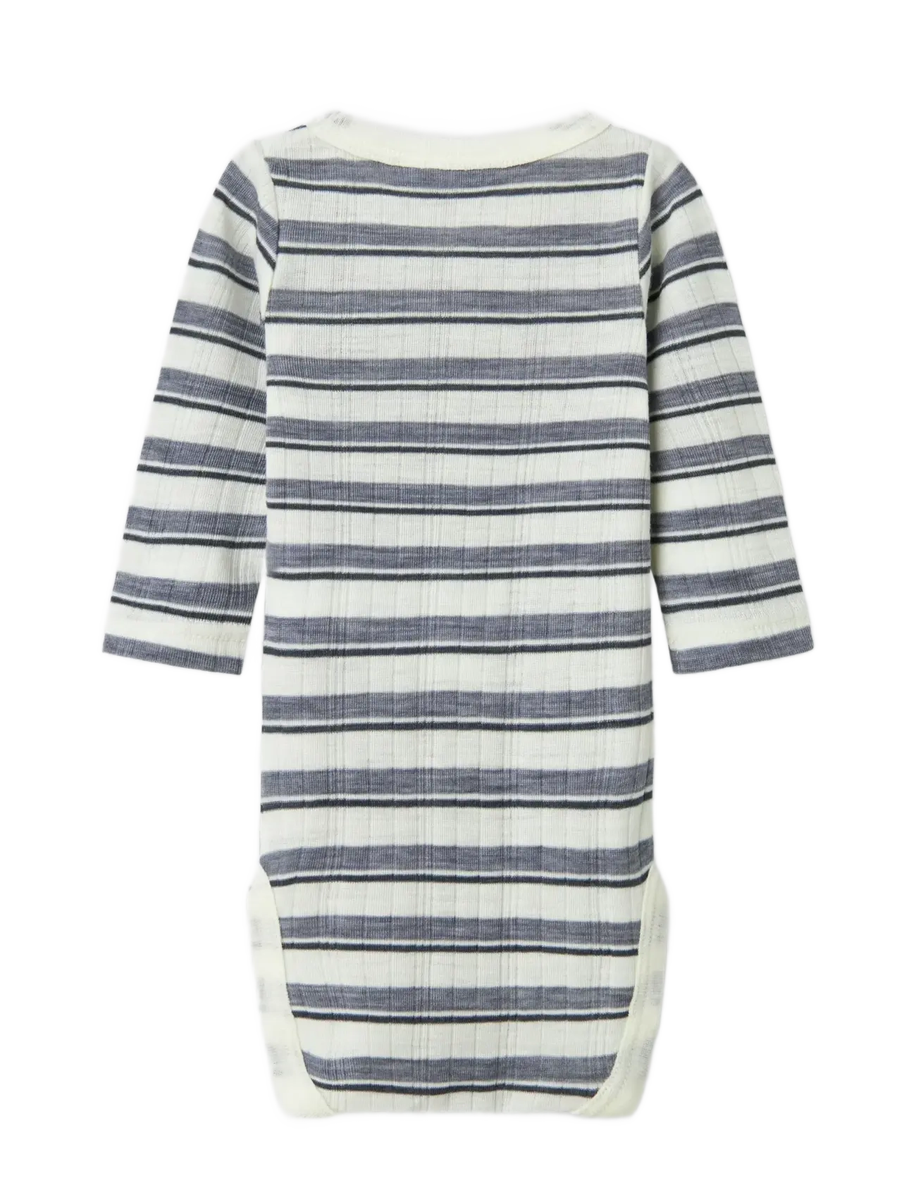 name it - NBMWANG WOOL NEEDLE LS BODY NOOS - laveste priser - folkstone gray - 1