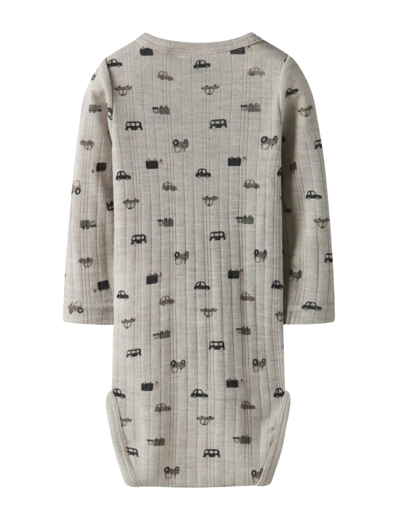 name it - NBMWANG WOOL NEEDLE LS BODY NOOS - base layer baby - nacreous cloud - 1