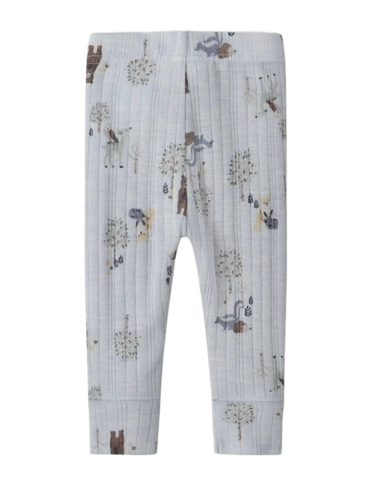 name it - NBMWANG WOOL NEEDLE LONGJOHN NOOS - beebi alusriided - arctic ice - 1