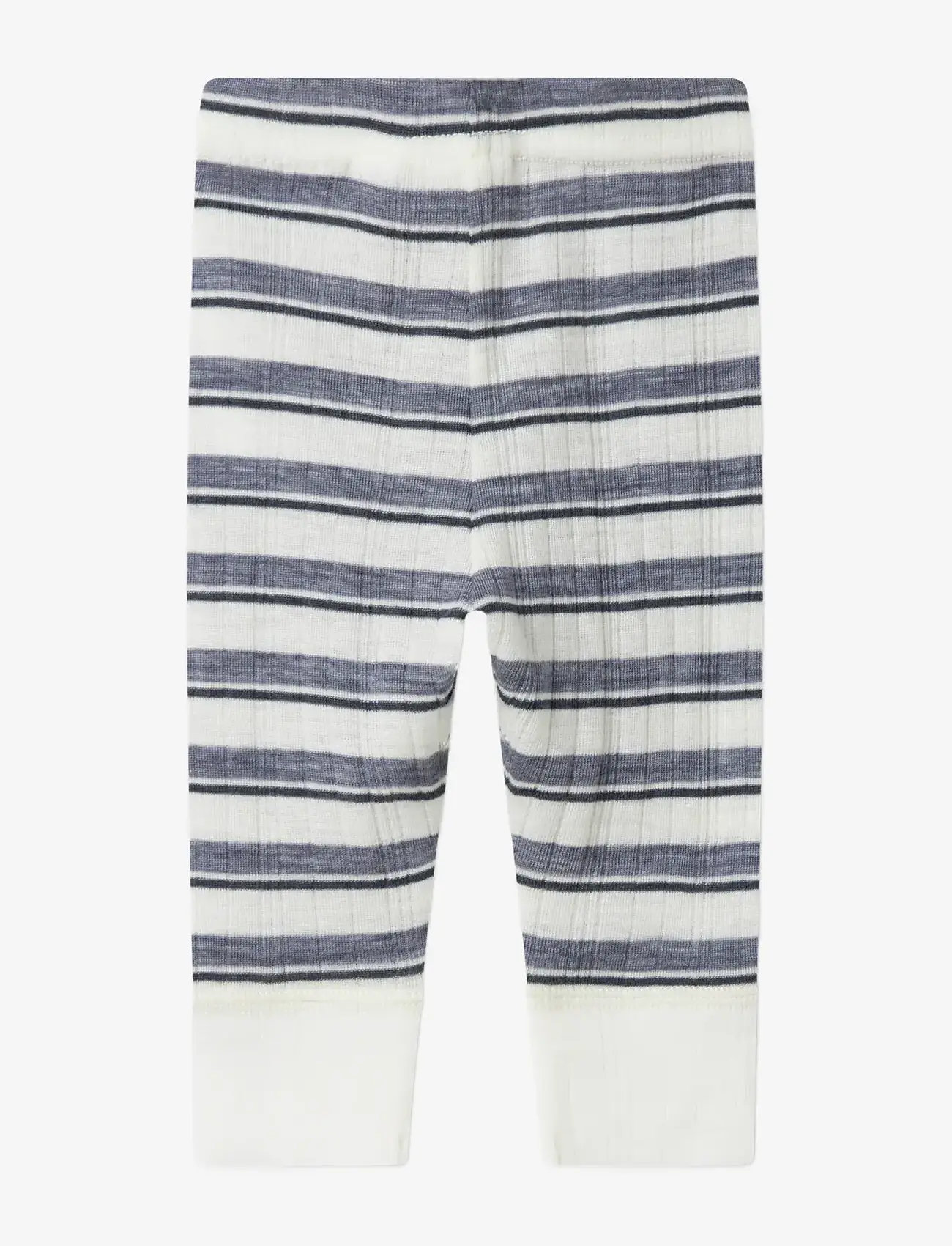 name it - NBMWANG WOOL NEEDLE LONGJOHN NOOS - underställ baby - folkstone gray - 1