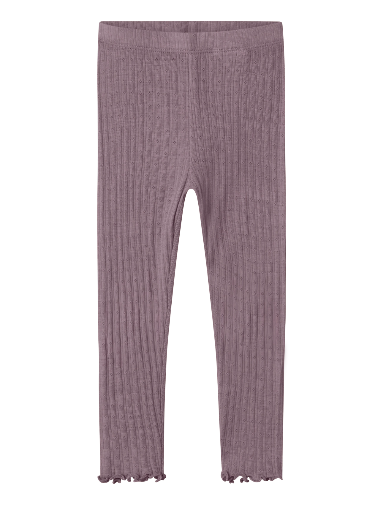 name it NMFWOSSA WO/SI RIB LEGGING - Funkionsunterwäsche - baby - TOADSTOOL / pink/rose