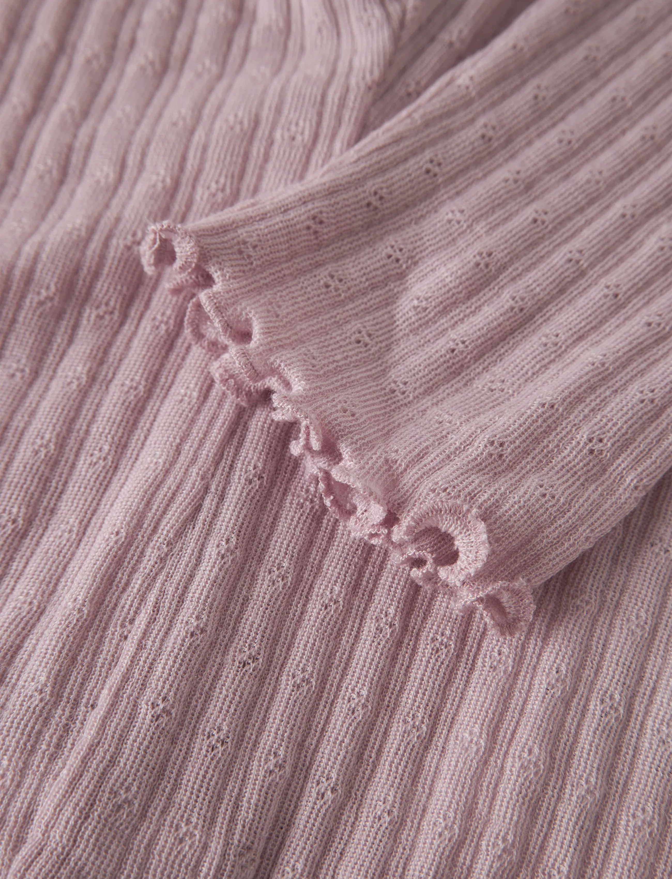 name it - NMFWOSSA WO/SI RIB LEGGING - uldundertøj baby - violet ice - 4