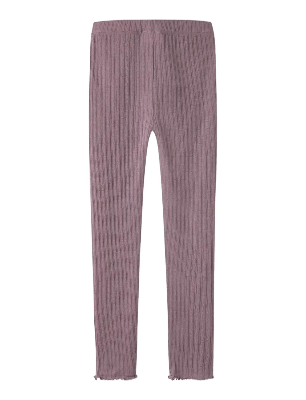 name it - NKFWOSSA WO/SI RIB LEGGING - funkionsunterwäsche - hosen - toadstool - 2