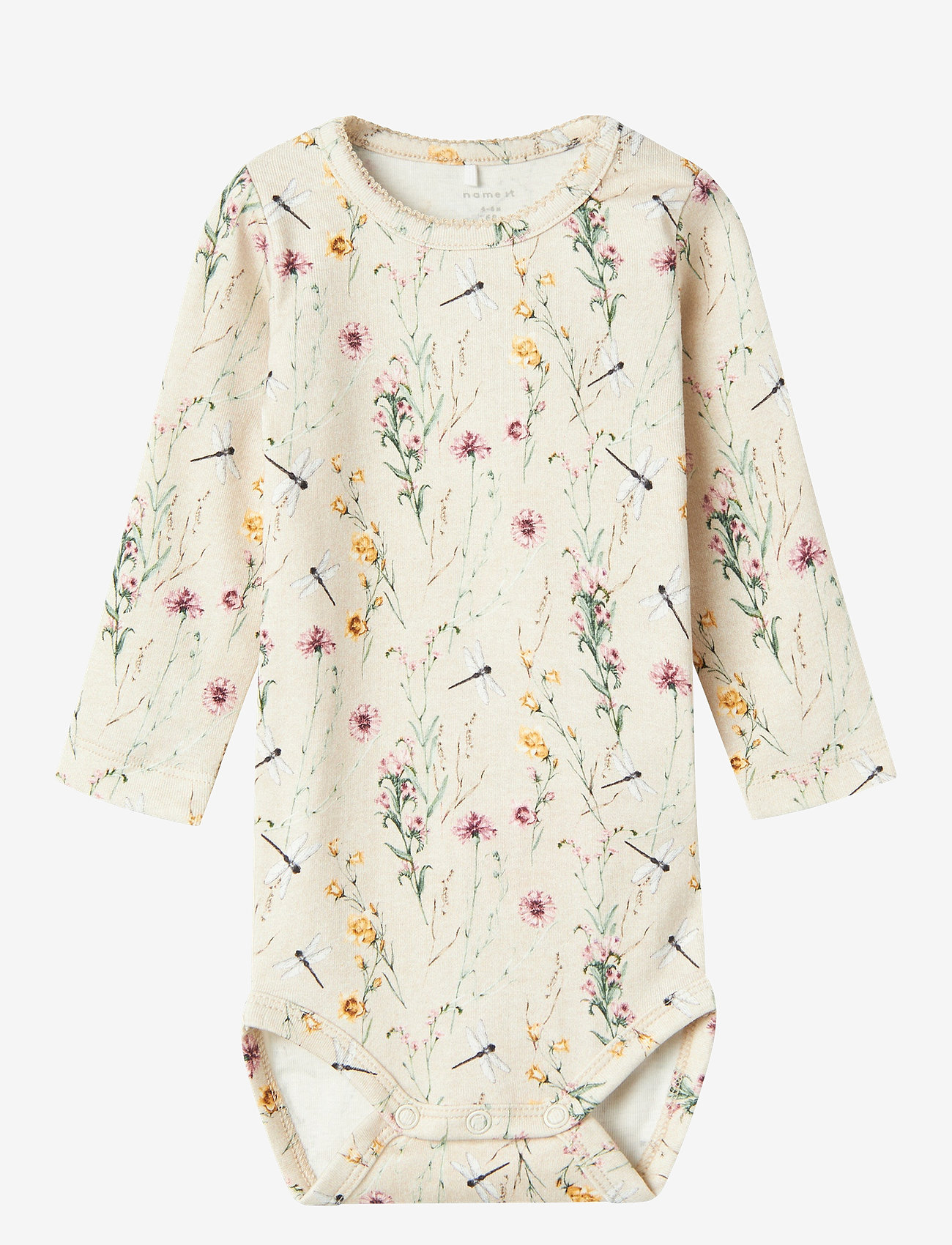 name it - NBFHANINA M LS BODY - peyote melange - 1