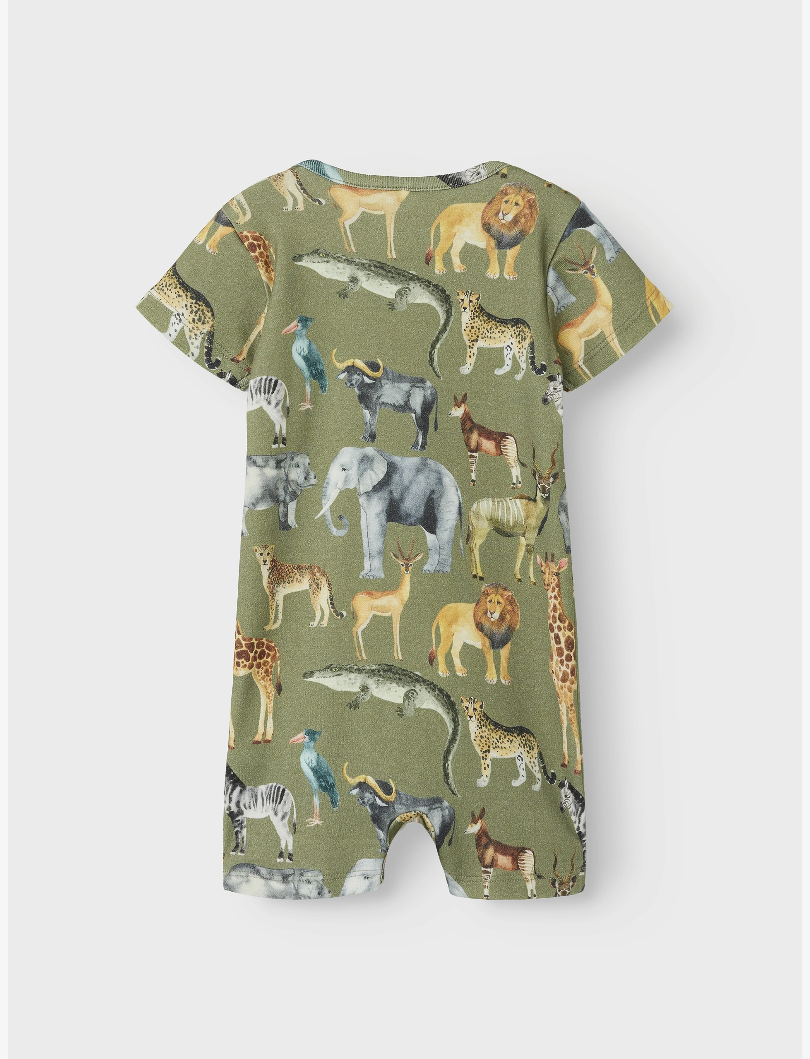 name it - NBMJASEN M SS SUNSUIT - oil green - 1