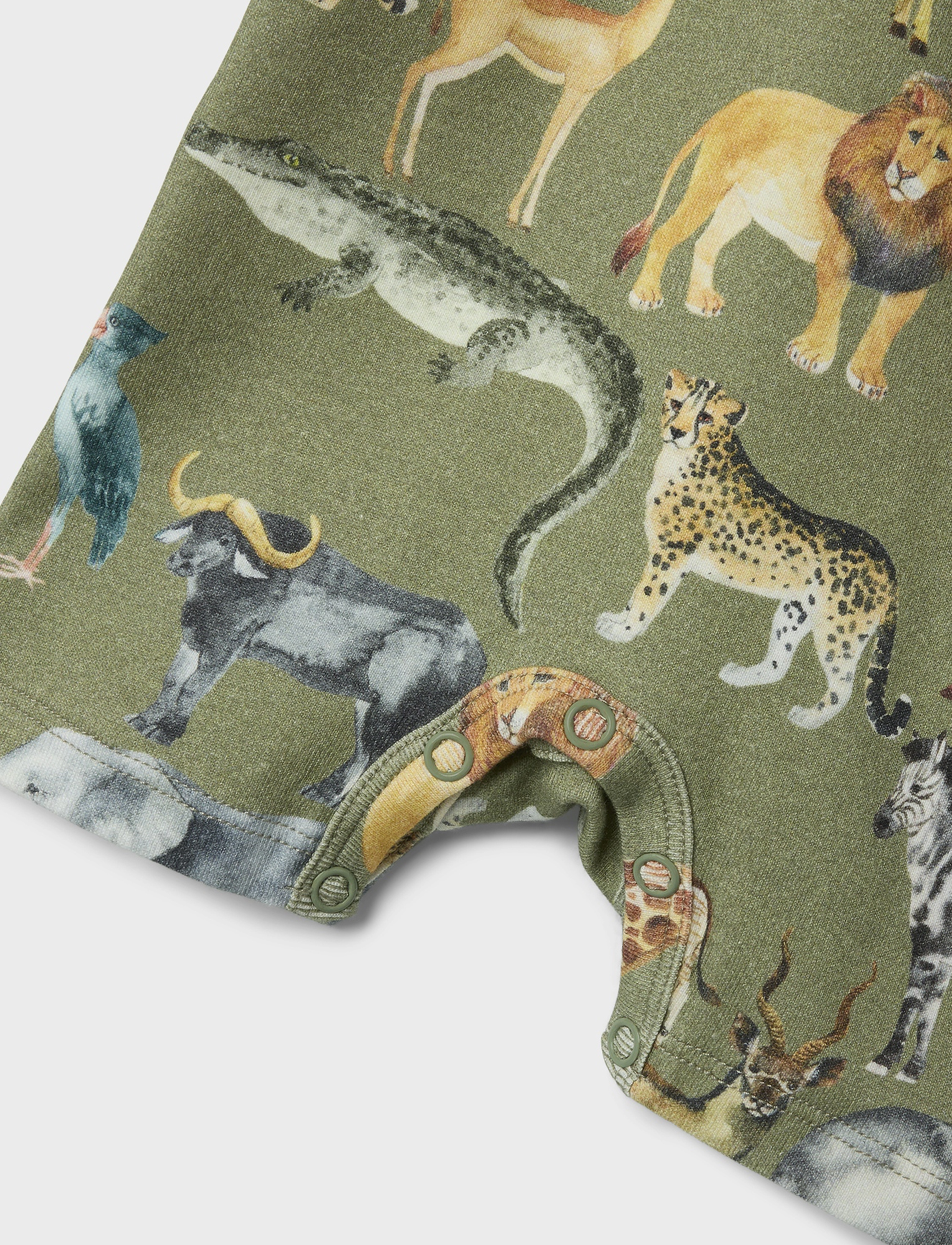 name it - NBMJASEN M SS SUNSUIT - oil green - 2