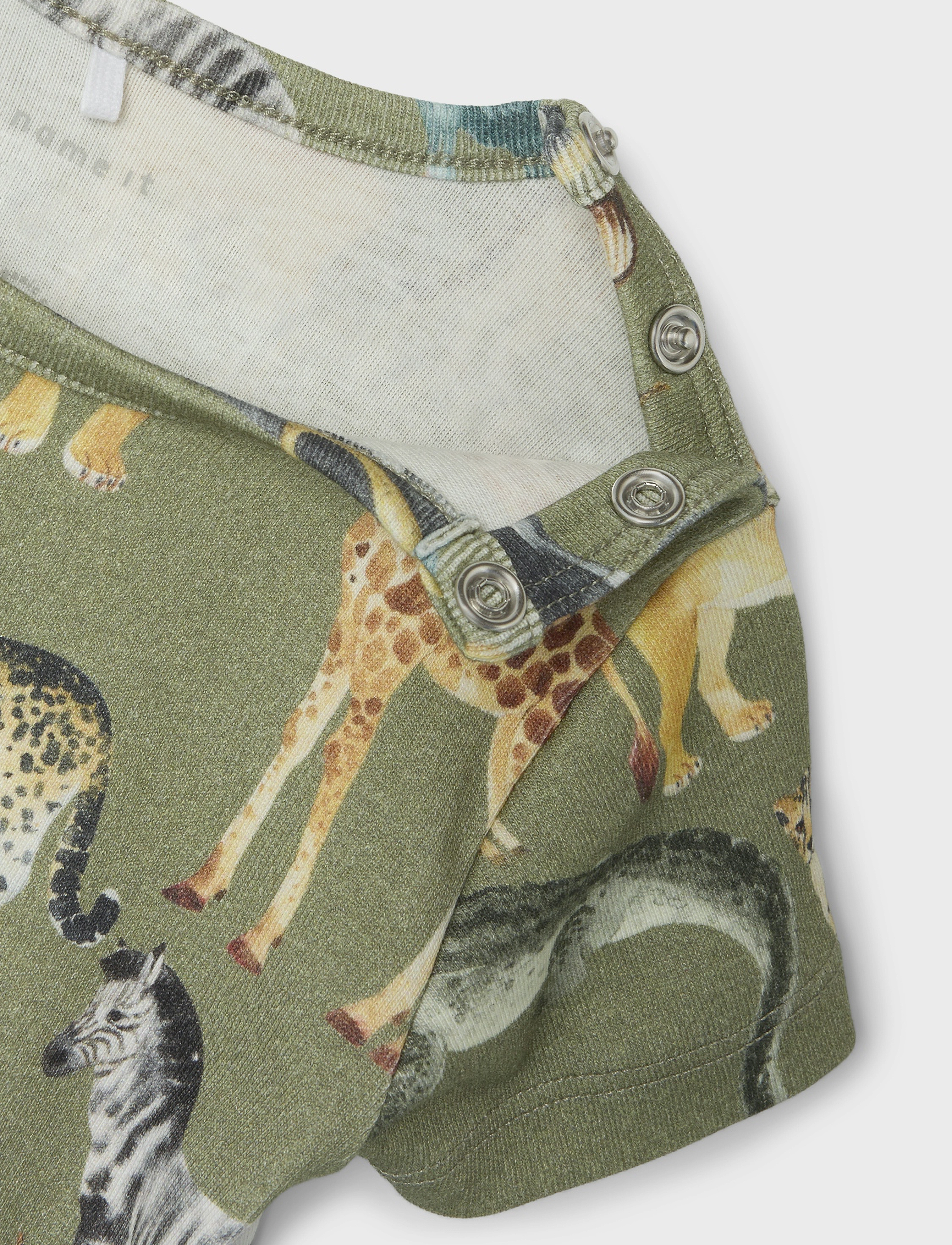 name it - NBMJASEN M SS SUNSUIT - oil green - 3