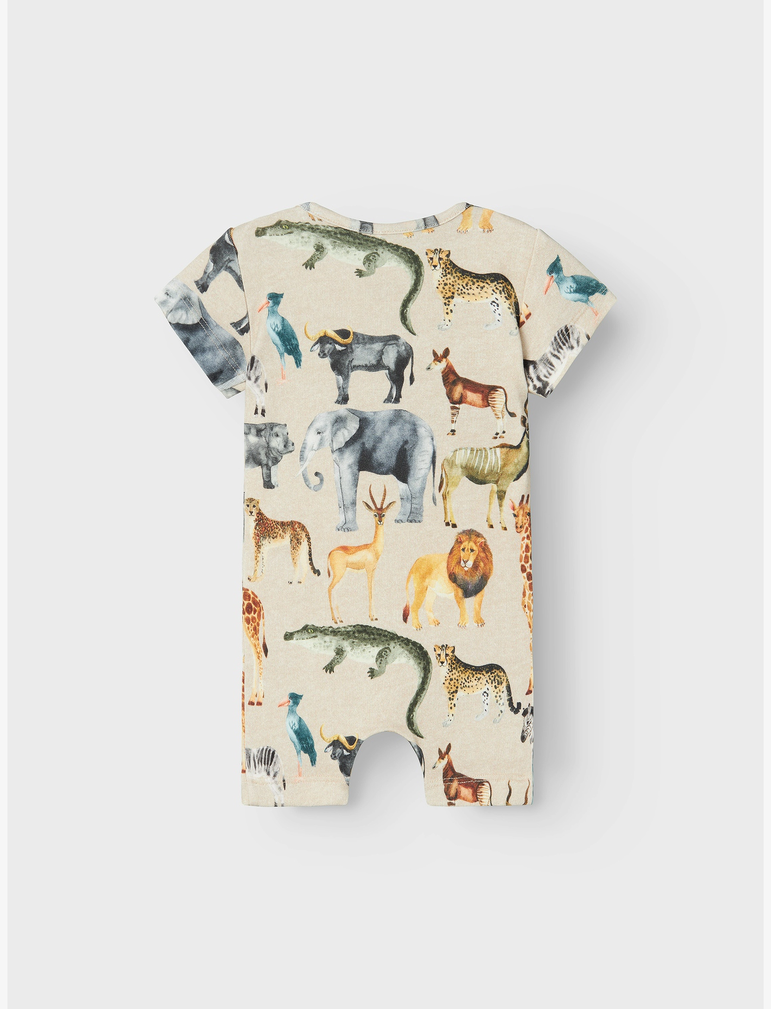 name it - NBMJASEN M SS SUNSUIT - peyote melange - 2