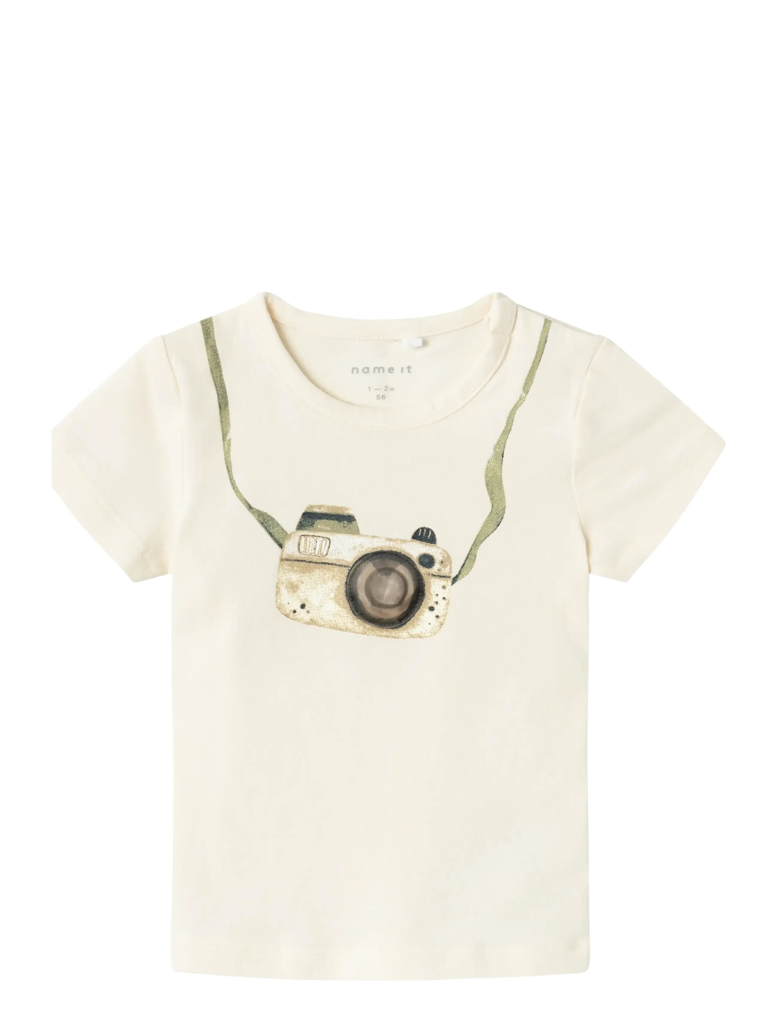 name it NBMJACTS SS TOP BOX - Oberteile - JET STREAM / cream