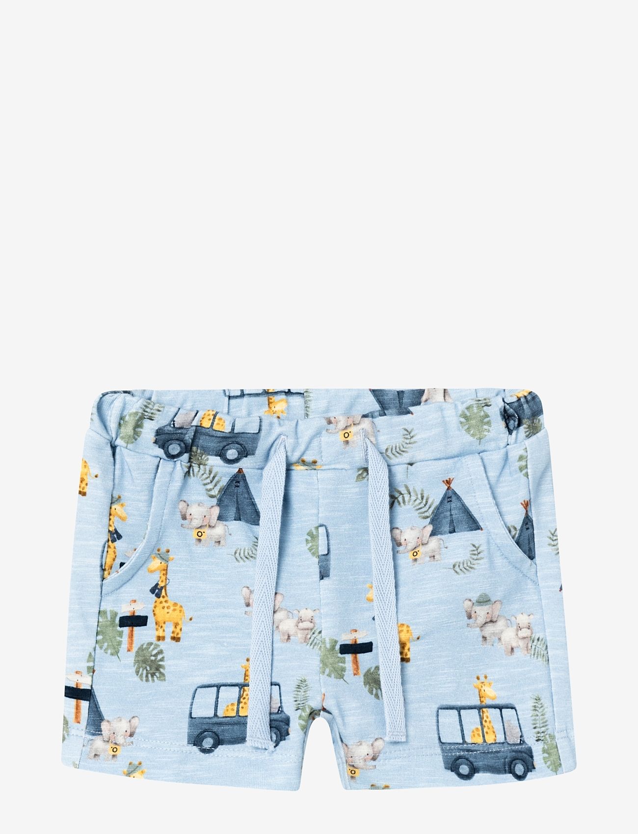 name it - NBMHOBIN SHORTS - sweatshorts - chambray blue - 0