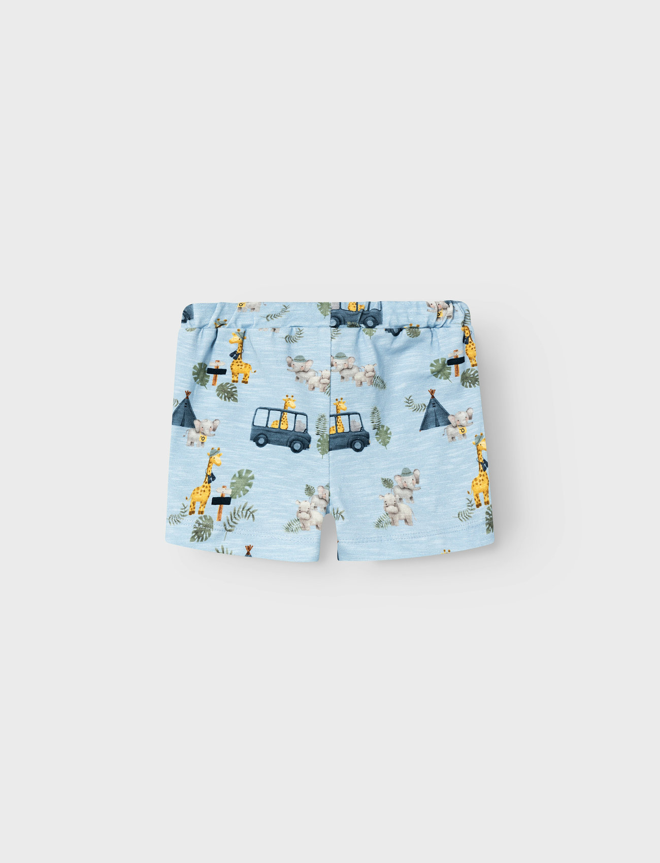 name it - NBMHOBIN SHORTS - sweatshorts - chambray blue - 1