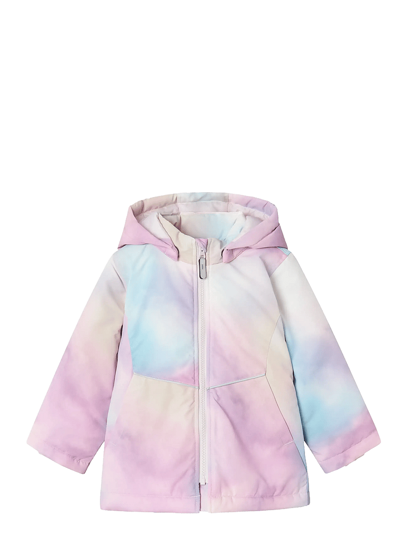 name it - NMFMAXI JACKET AOP - puhvis ja polsterdatud - orchid ice - 0