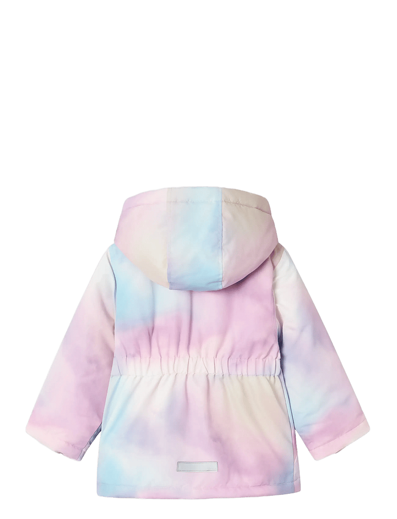 name it - NMFMAXI JACKET AOP - puhvis ja polsterdatud - orchid ice - 1