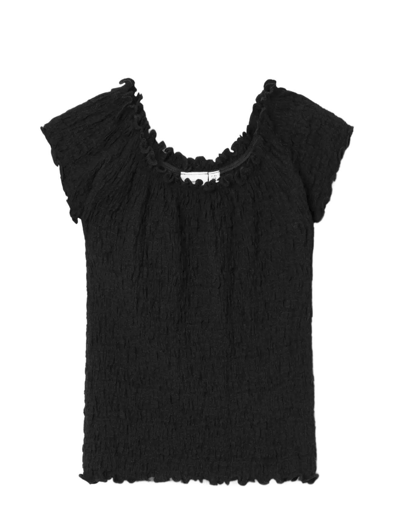 NAME IT Nkfhalisse Ss Oberteil Noos Schwarz - 122-128 - Kinder