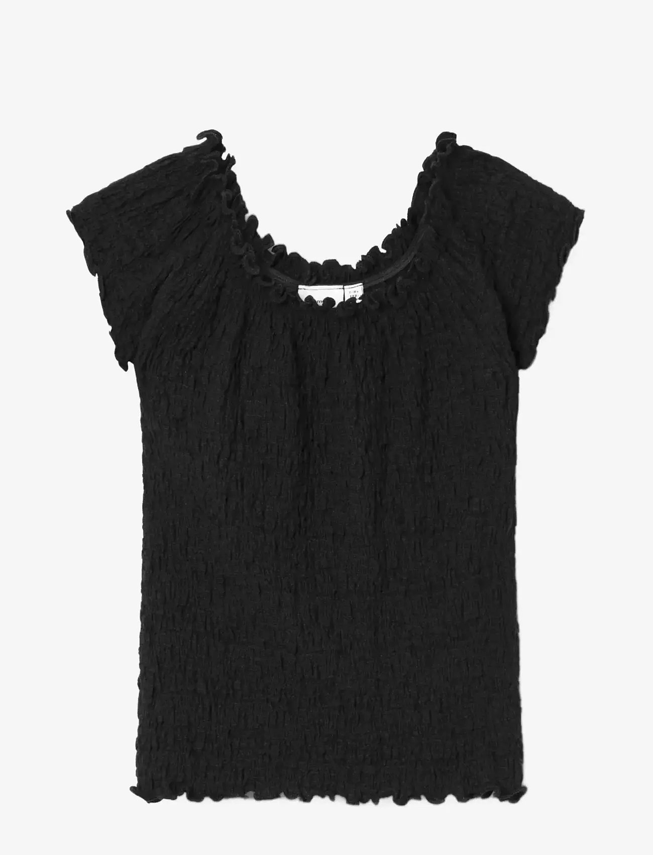 name it - NKFHALISSE SS TOP NOOS - gode sommertilbud - black - 0