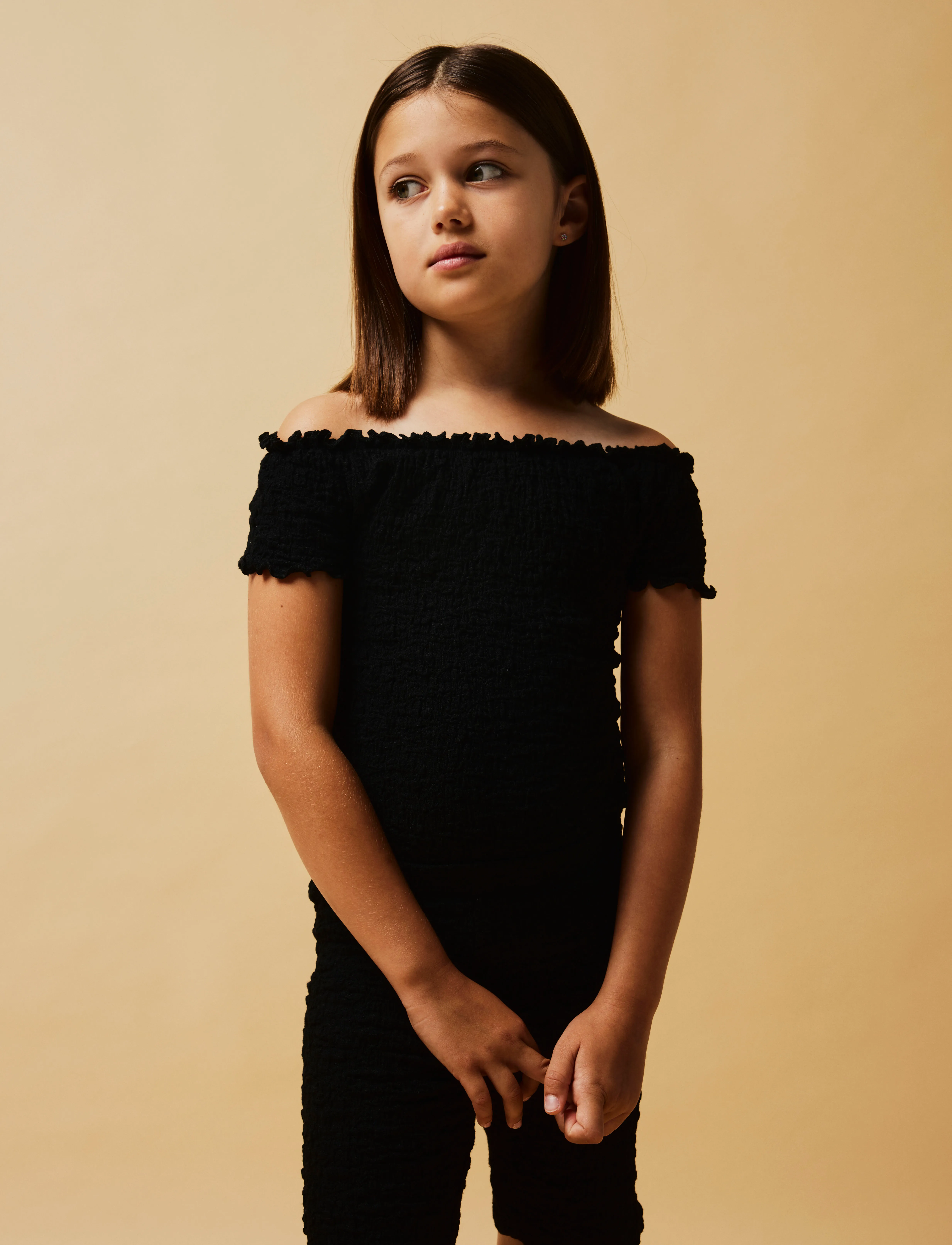 name it - NKFHALISSE SS TOP NOOS - sommerschnäppchen - black - 2