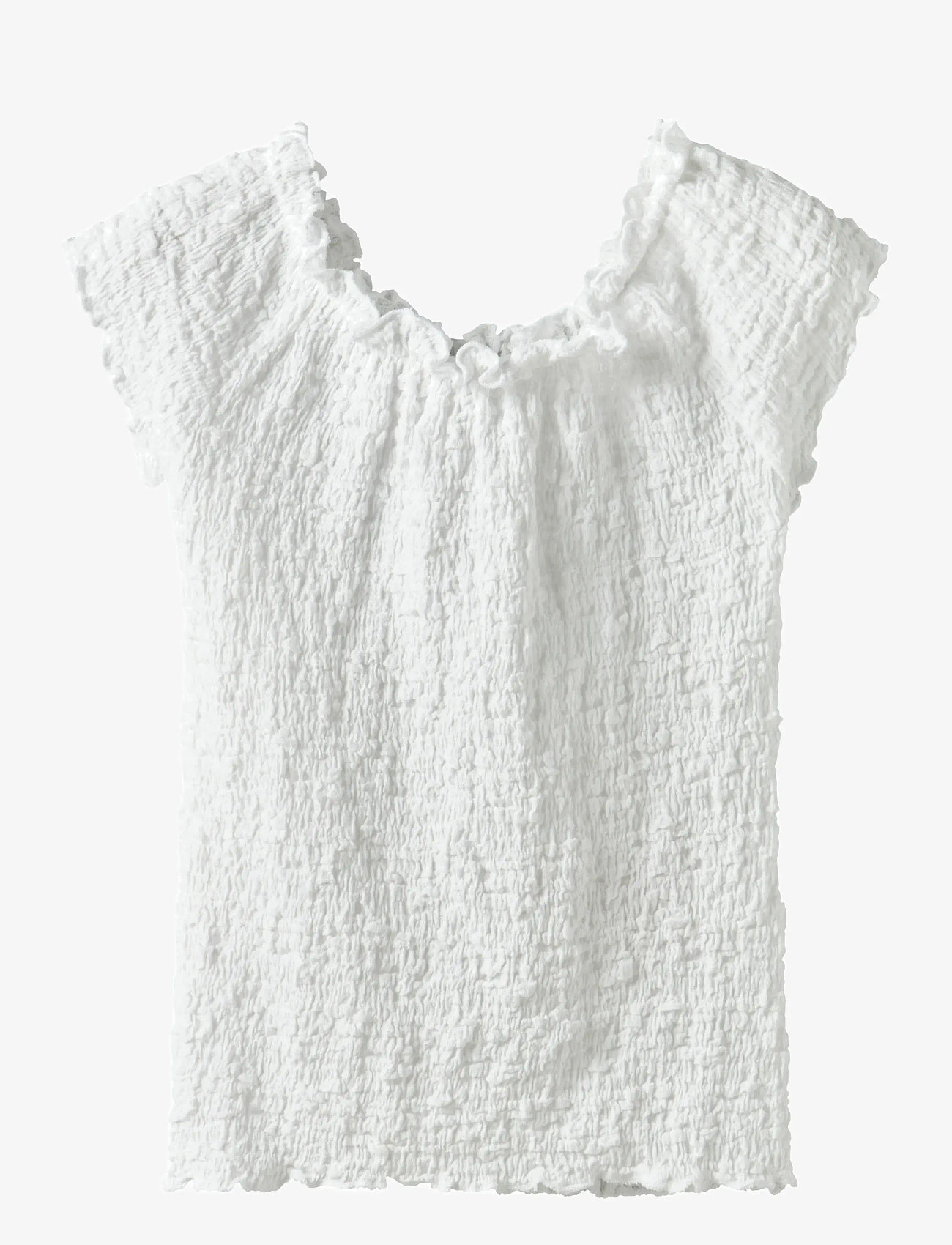 name it - NKFHALISSE SS TOP NOOS - laveste priser - bright white - 0