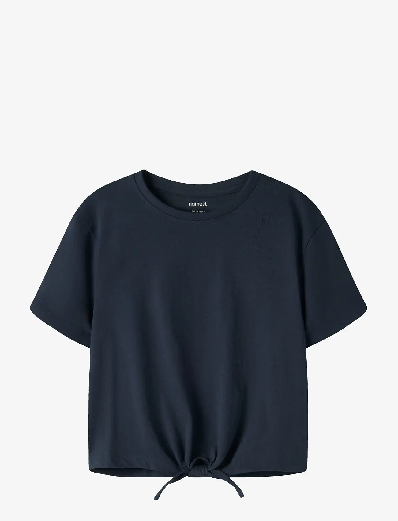 name it - NKFVAYA SS LOOSE TOP NOOS - kurzärmelige - dark sapphire - 0
