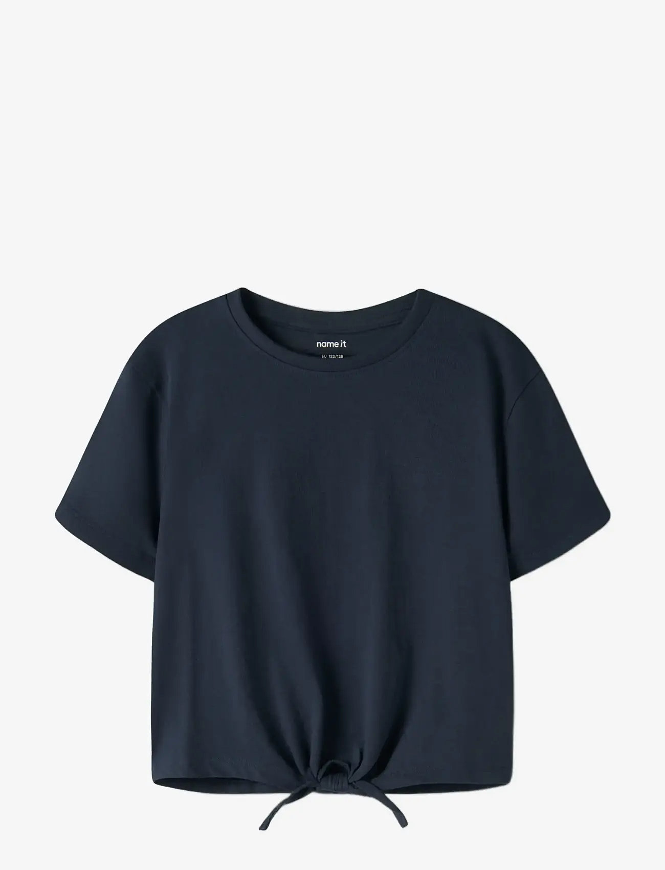 name it - NKFVAYA SS LOOSE TOP NOOS - kurzärmelige - dark sapphire - 2