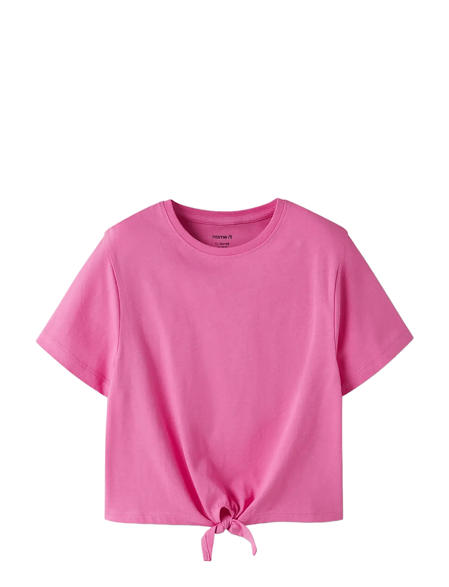 name it - NKFVAYA SS LOOSE TOP NOOS - kurzärmelige - strawberry moon - 2