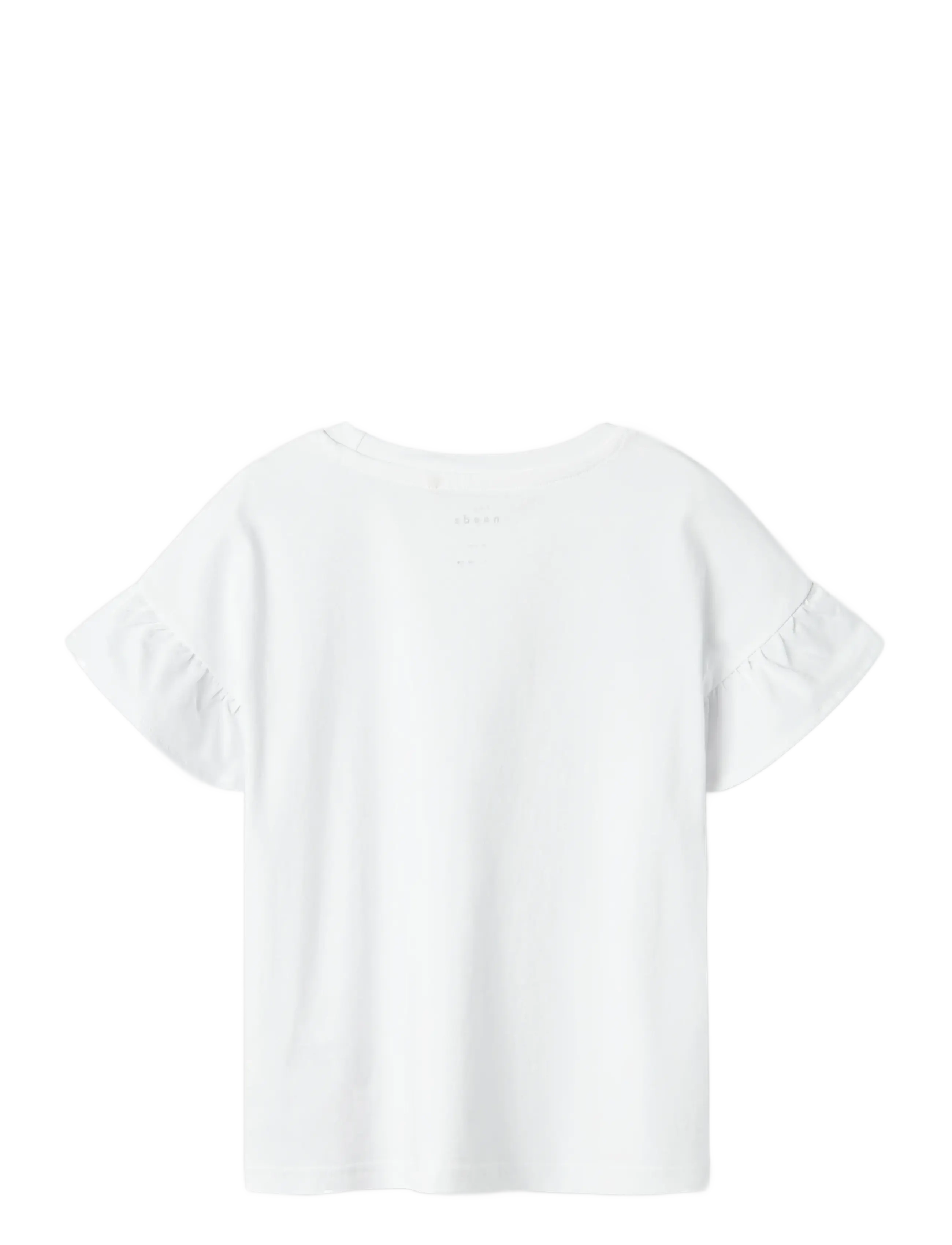 name it - NKFVILUKKA SS RLX TOP - t-shirts - bright white - 1