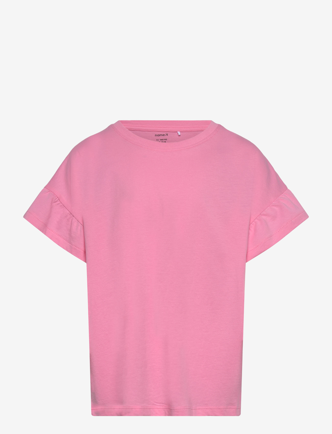 name it - NKFVILUKKA SS RLX TOP - lühikeste varrukatega t-särgid - pink drink - 0