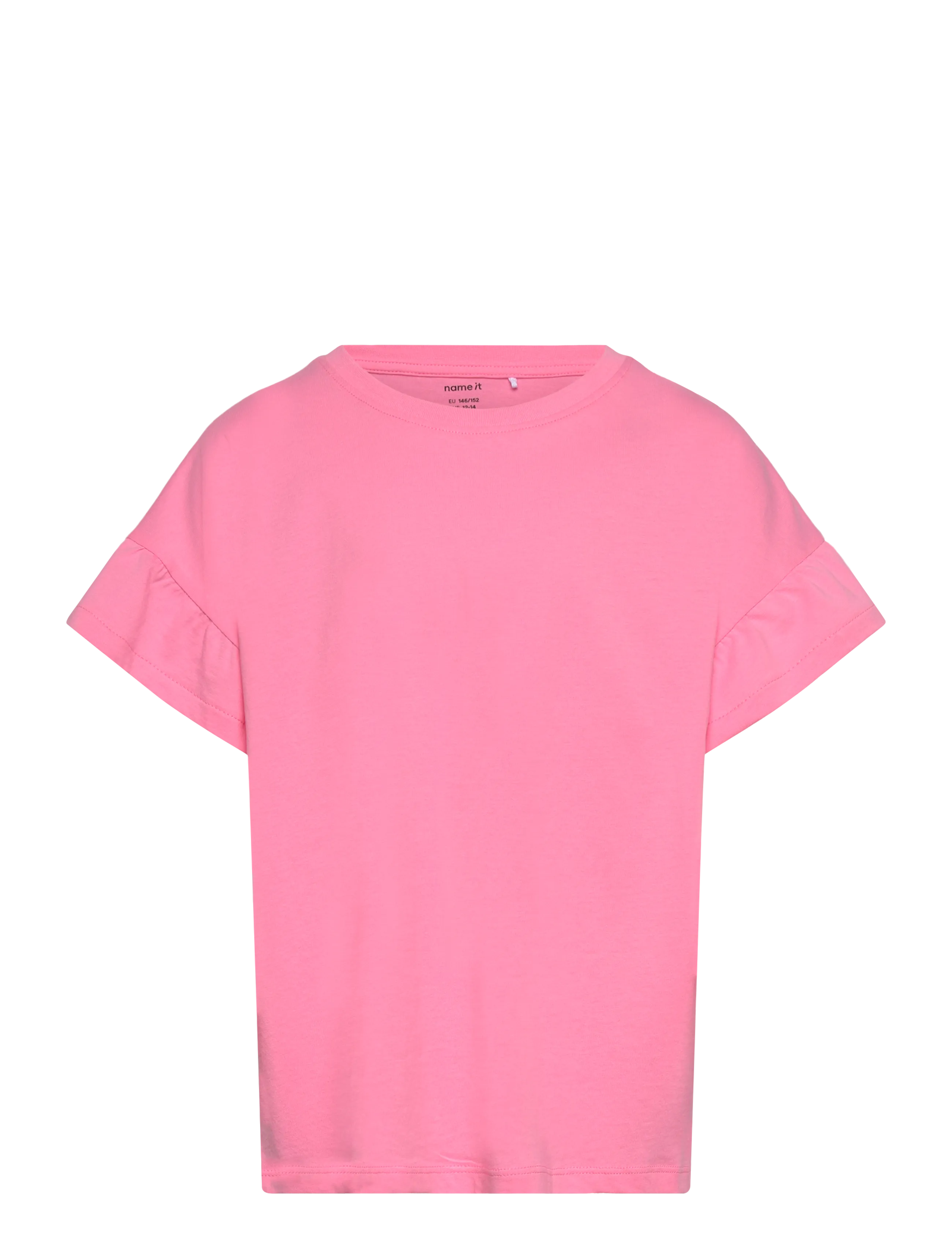 name it NKFVILUKKA SS RLX TOP - Overdele - PINK DRINK / pink/rose