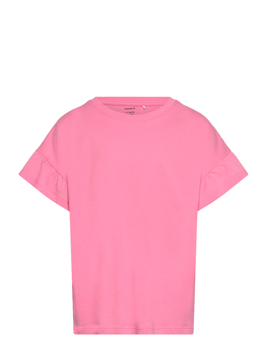 name it - NKFVILUKKA SS RLX TOP - kurzärmelige - pink drink - 0