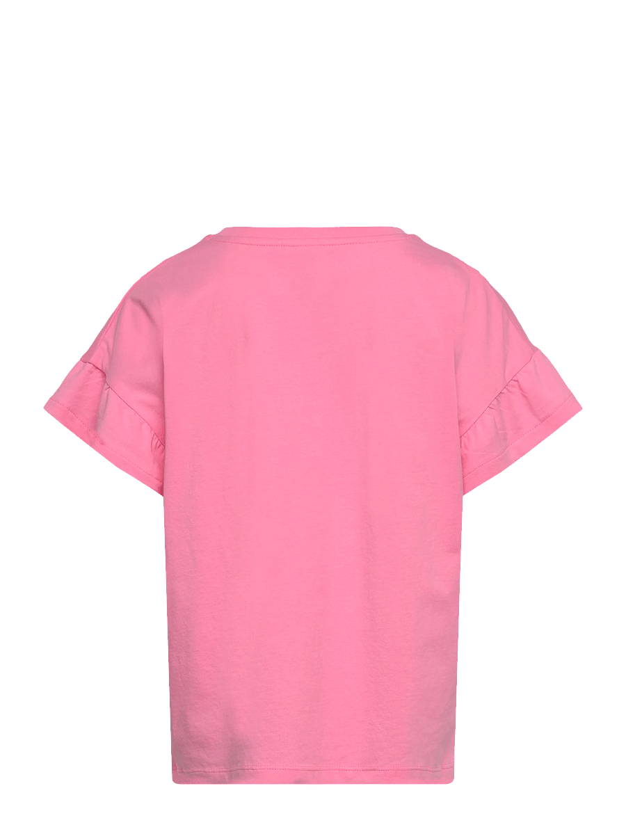 name it - NKFVILUKKA SS RLX TOP - kurzärmelige - pink drink - 1