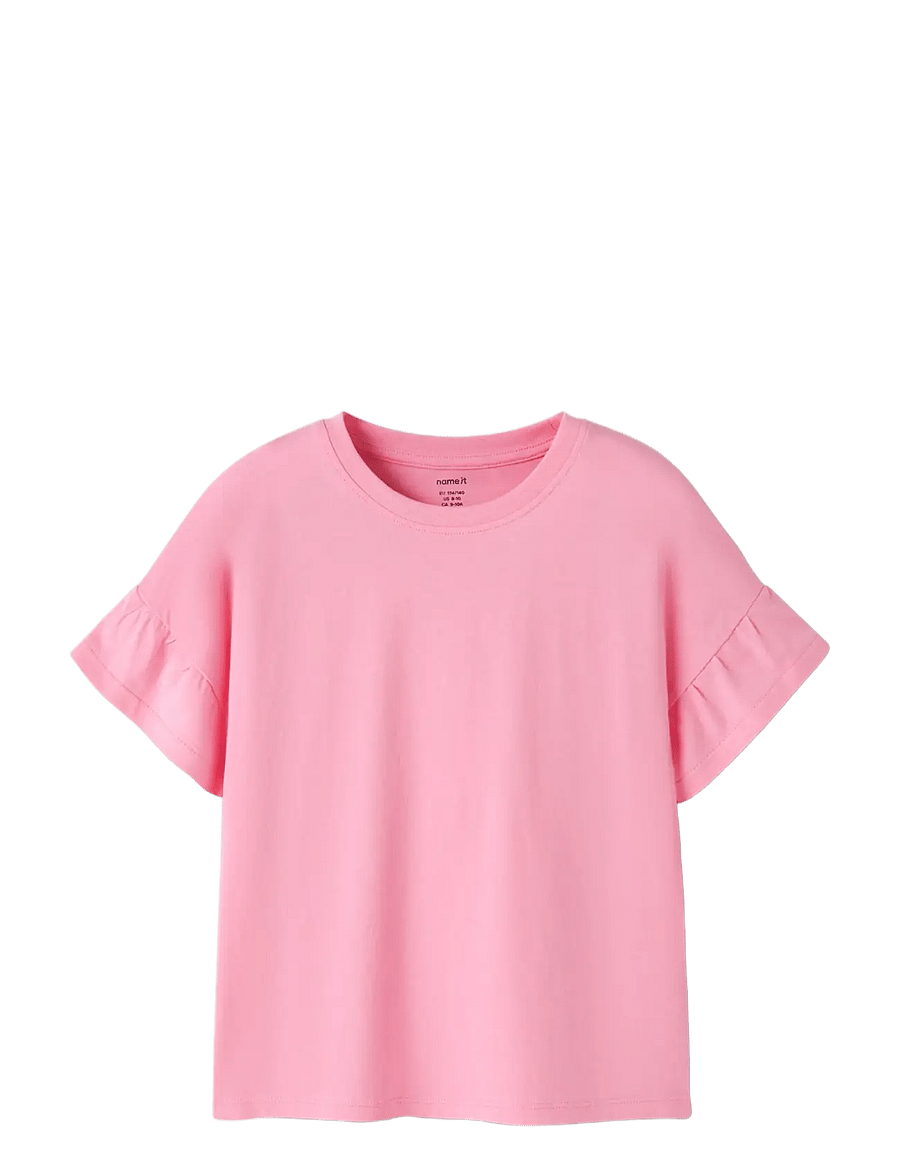 name it - NKFVILUKKA SS RLX TOP - kurzärmelige - pink drink - 2