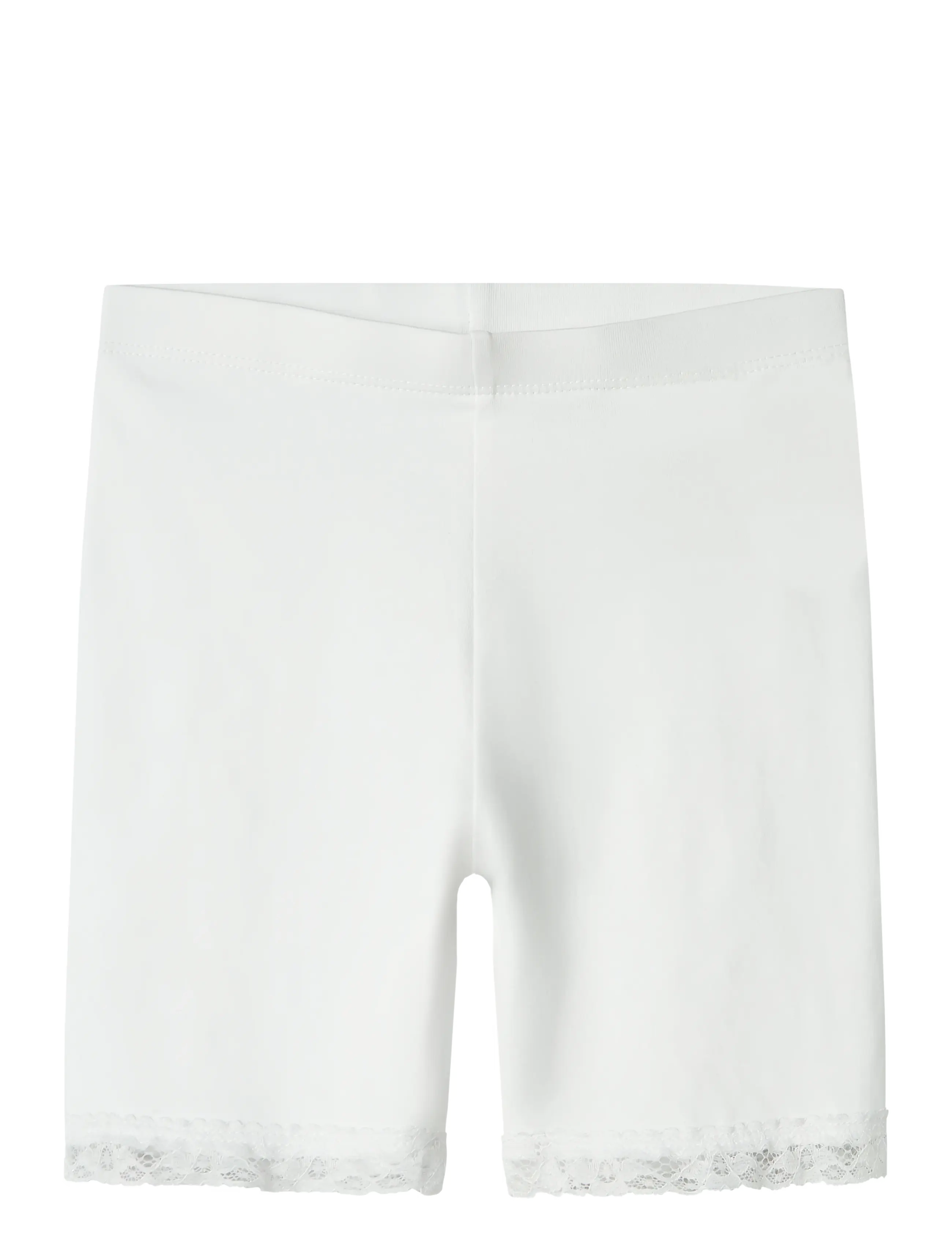 name it Nkfvista Short Legging, 140, Unterteile, Weiß - Shorts, Kinder