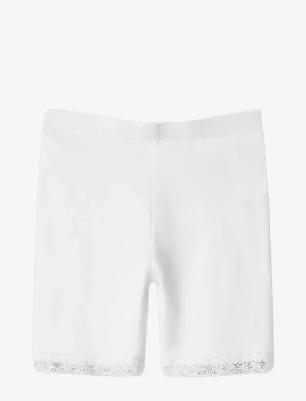 name it - NKFVISTA SHORT LEGGING - cykelshorts - bright white - 2