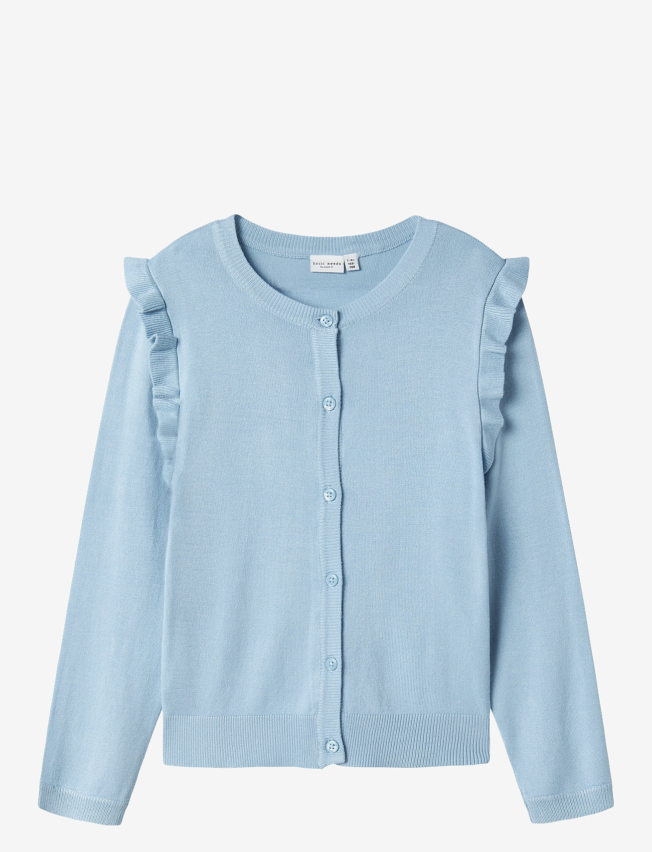 name it - NKFVININNA LS KNIT CARD - chambray blue - 0