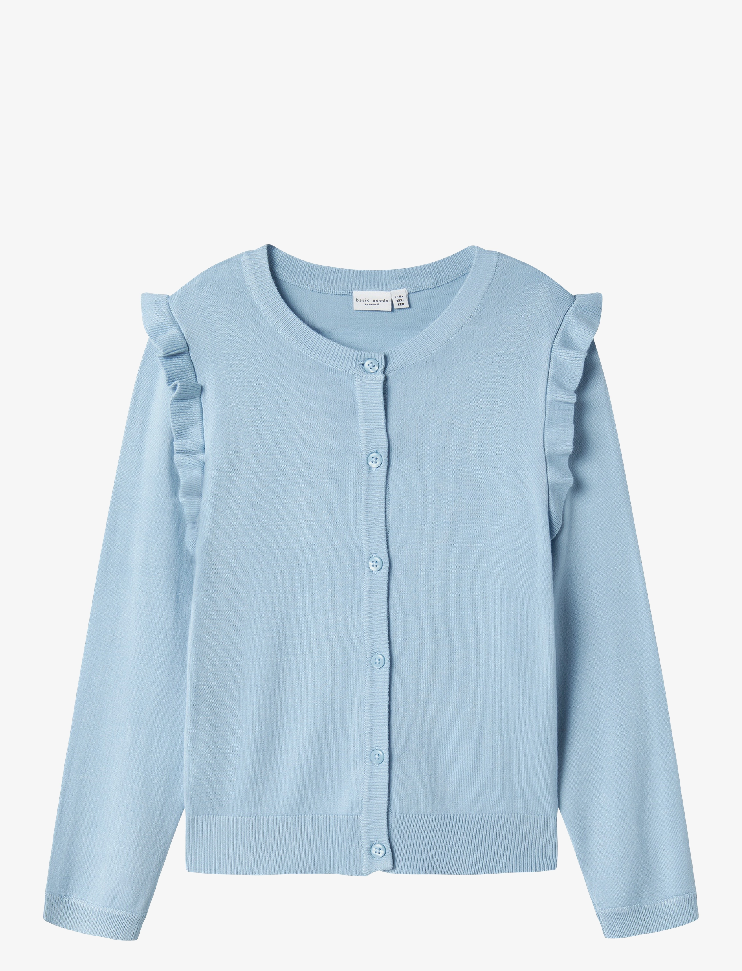 NKFVININNA LS KNIT CARD - CHAMBRAY BLUE