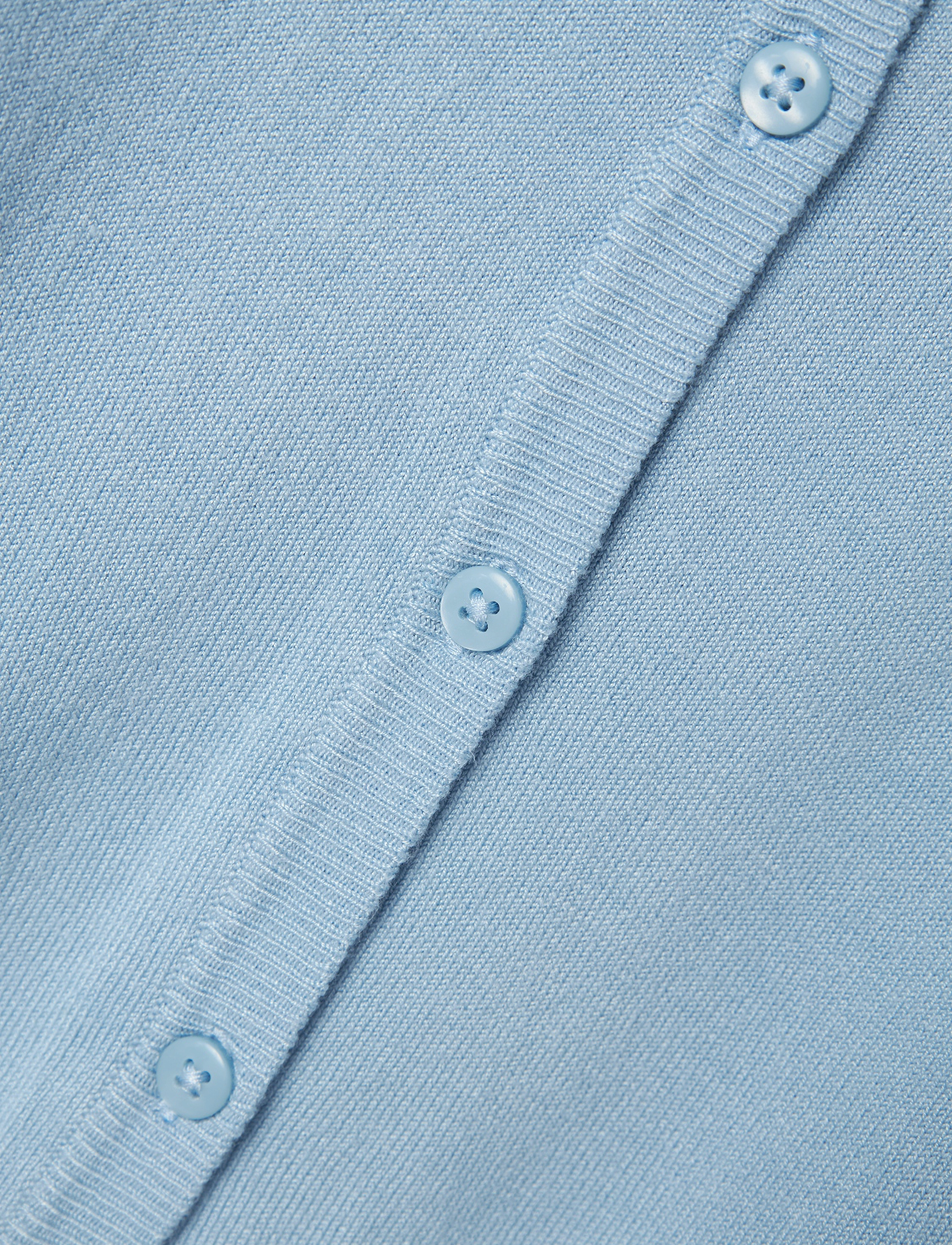 name it - NKFVININNA LS KNIT CARD - chambray blue - 3