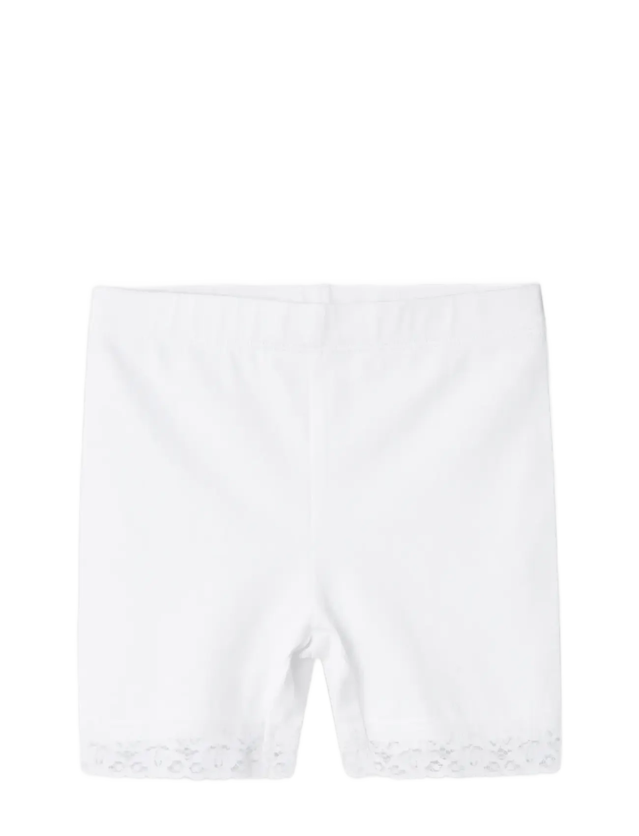 name it - NMFVISTA SHORT LEGGING - fietsbroeken - bright white - 2