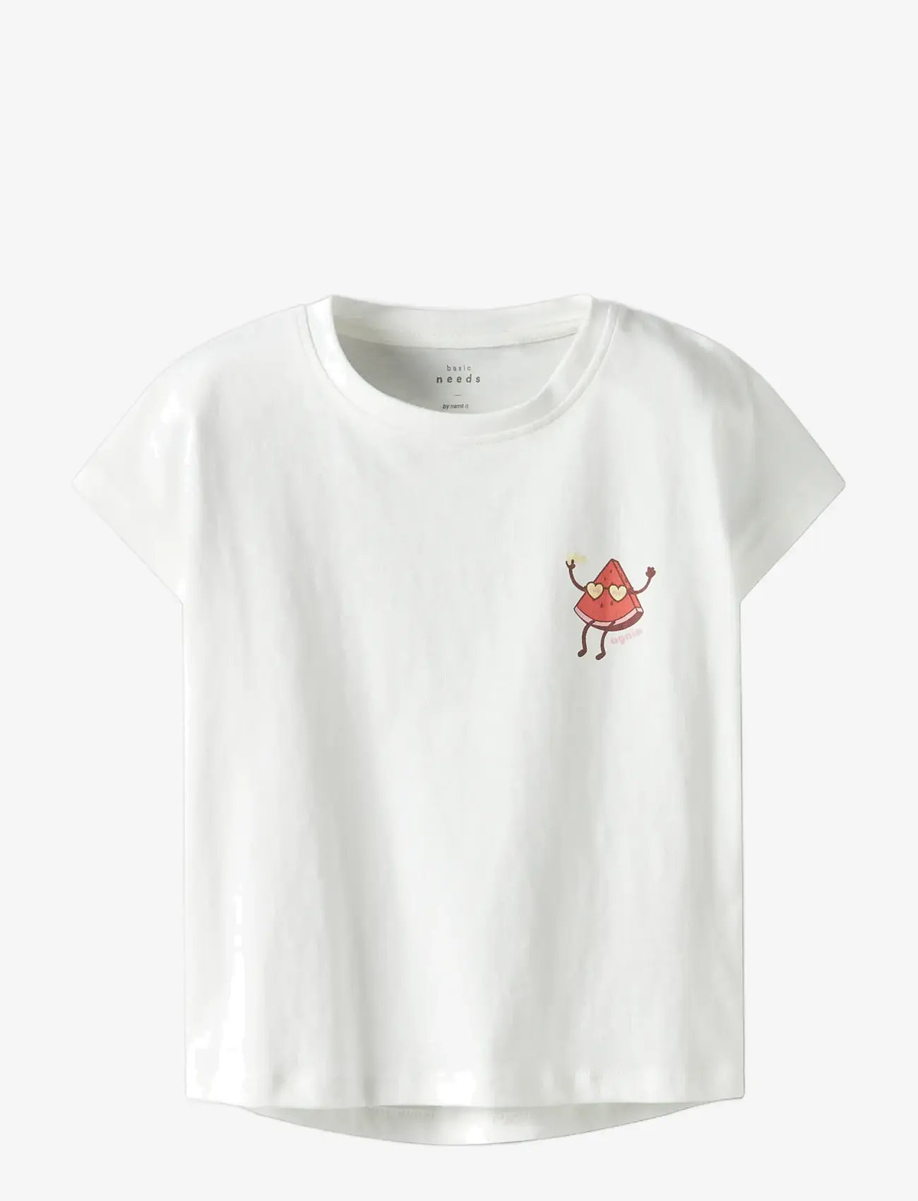 name it - NMFVARUTTI CAPSL LOOSE TOP - sügisesed riided - bright white - 1