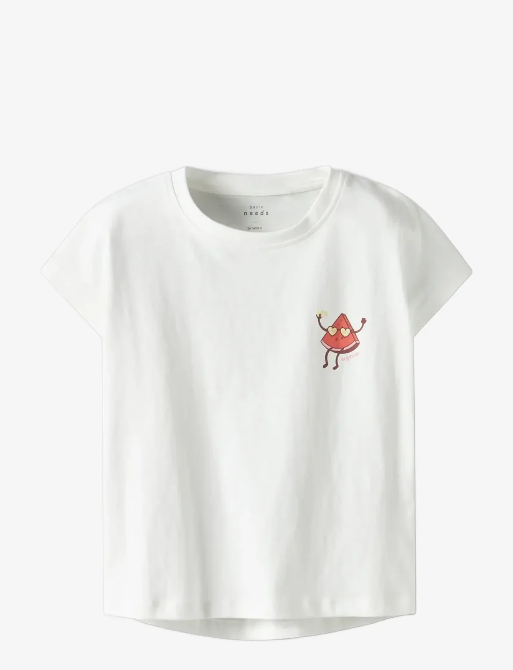 name it - NMFVARUTTI CAPSL LOOSE TOP - kurzärmelige - bright white - 1