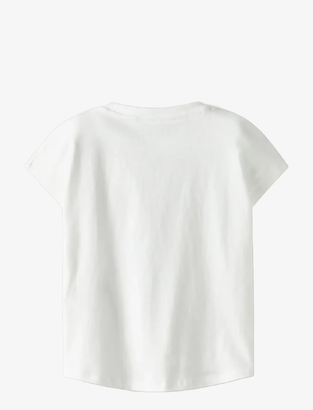 name it - NMFVARUTTI CAPSL LOOSE TOP - kurzärmelige - bright white - 2