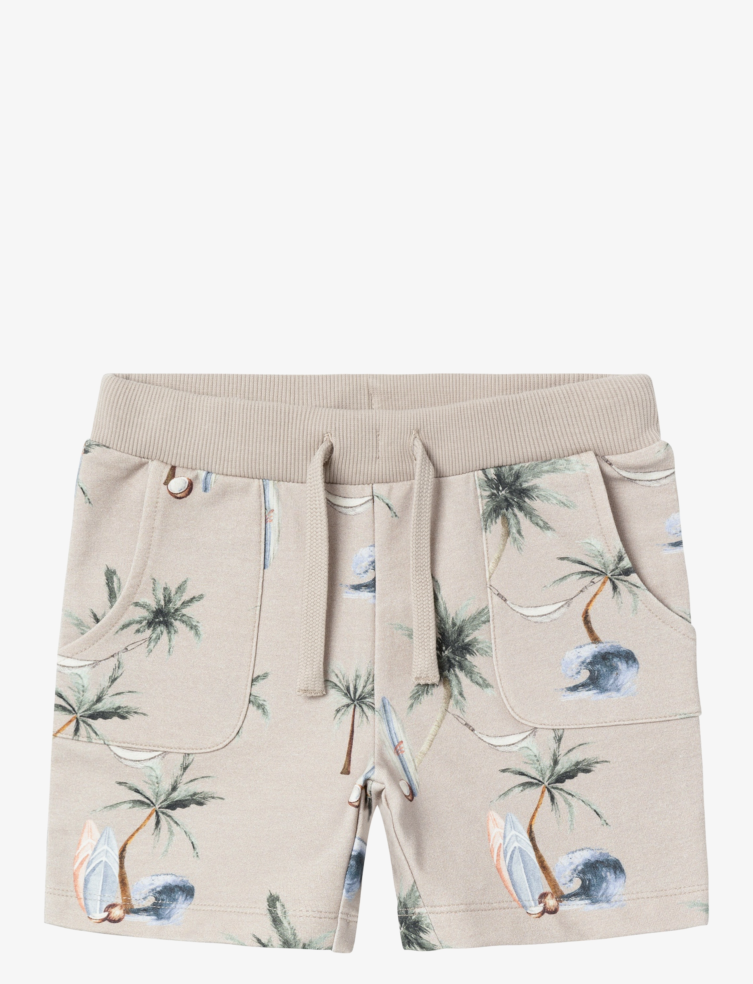 name it - NMMHERMOD SWEAT LONG SHORTS UNB - pure cashmere - 1