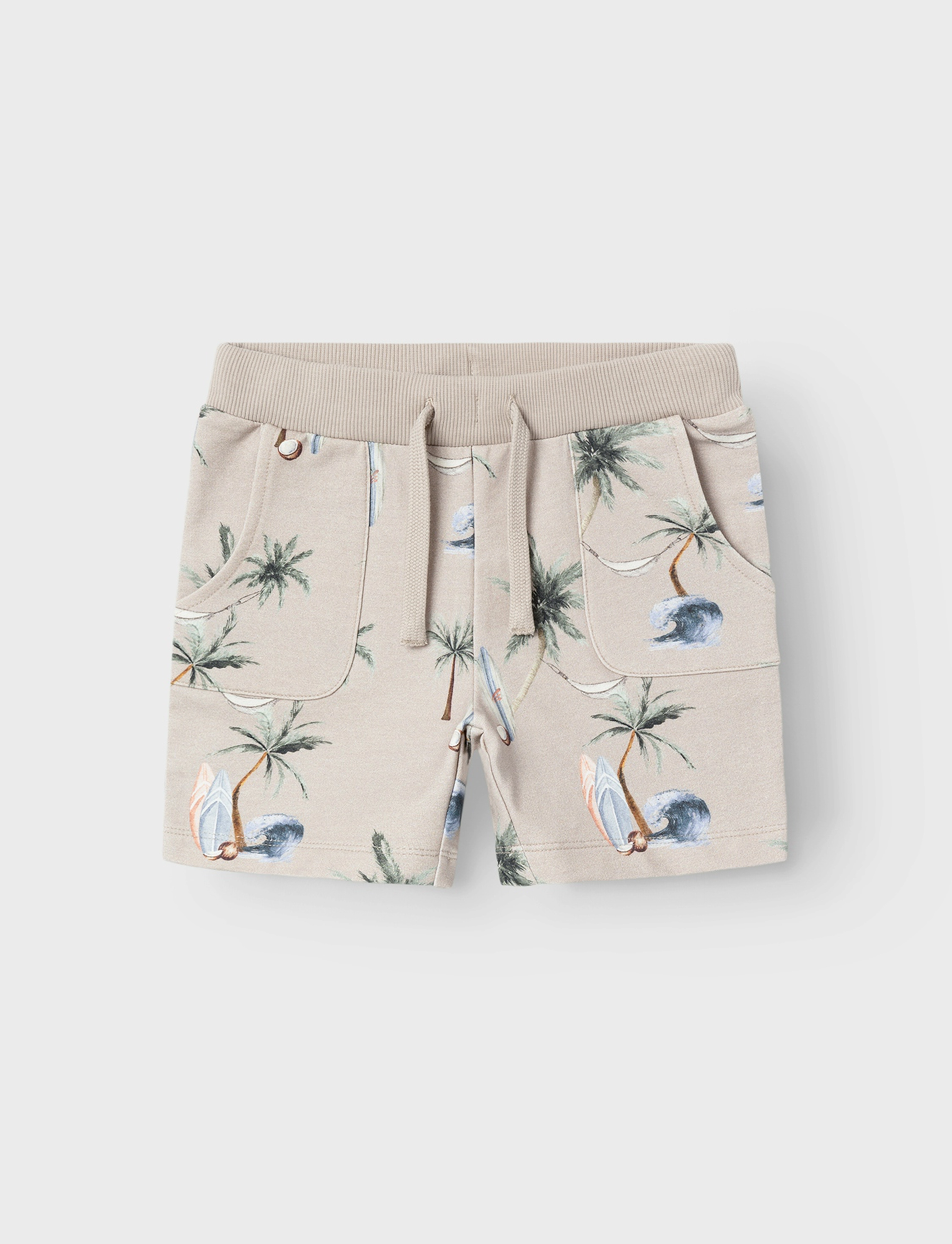 name it - NMMHERMOD SWEAT LONG SHORTS UNB - pure cashmere - 4