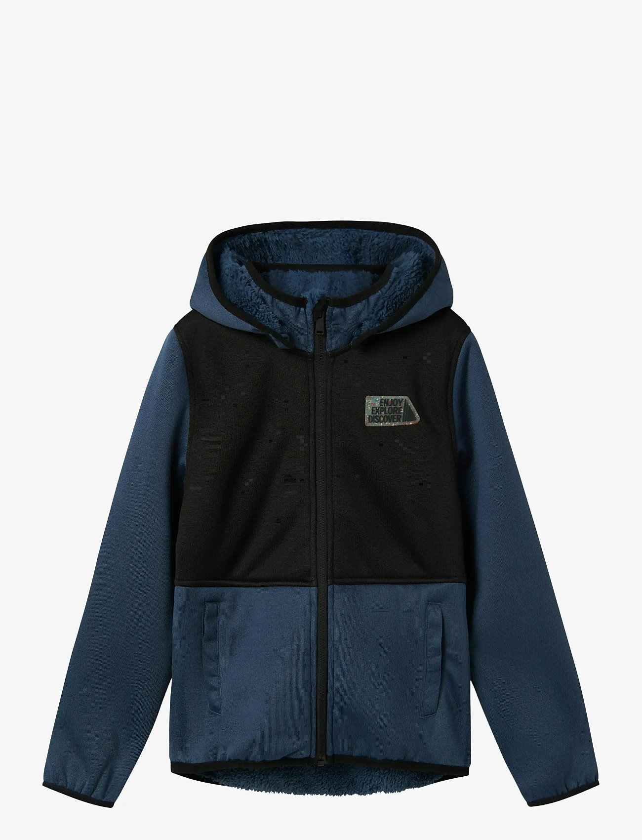 name it - NKNMADA08 JACKET 1FO - overtøj - dark denim - 0