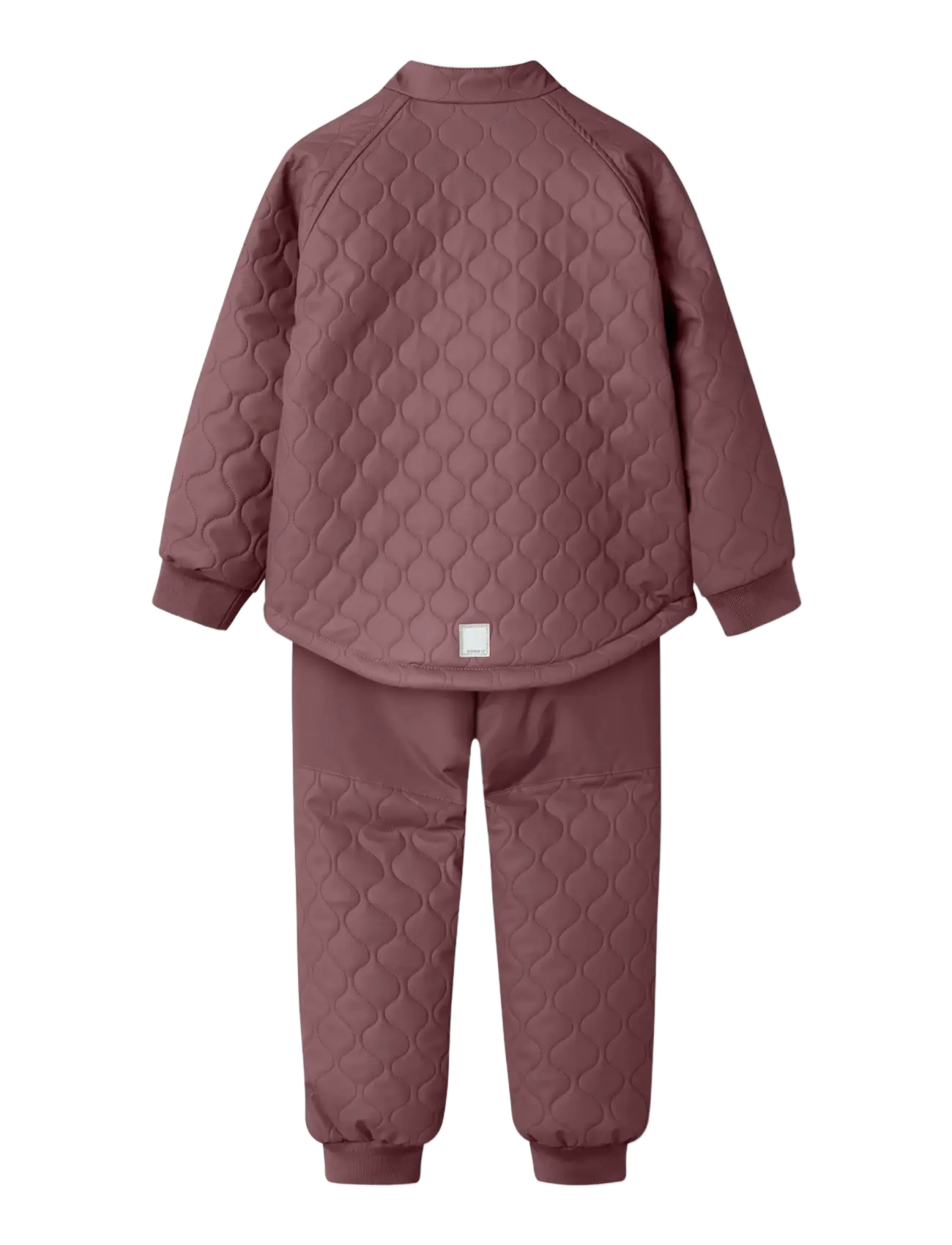 name it - NMFMUD RUB QUILT SET SOLID FO - thermo sets - rose brown - 1